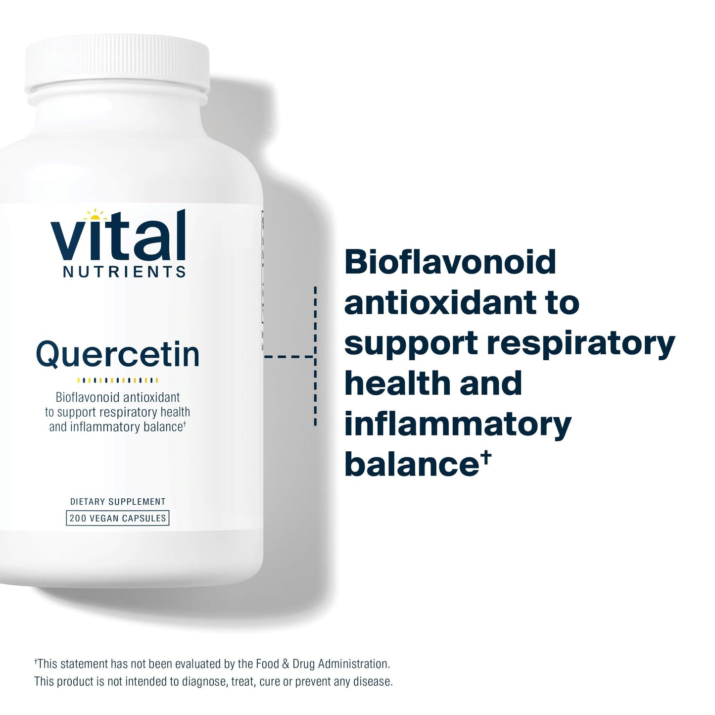 Vital Nutrients Quercetin Capsule, 200 Capsules