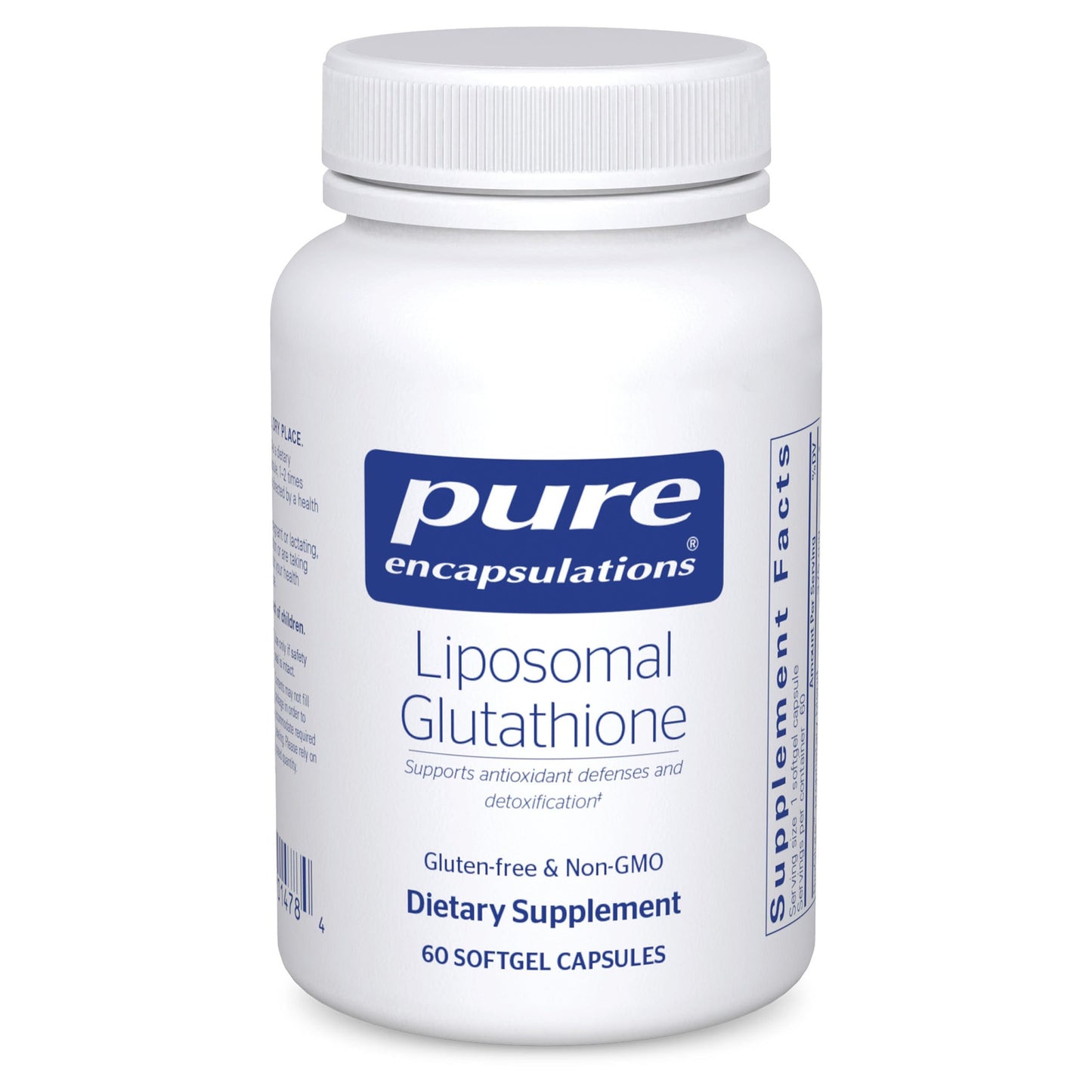 Pure Encapsulations Liposomal Glutathione Softgel 60