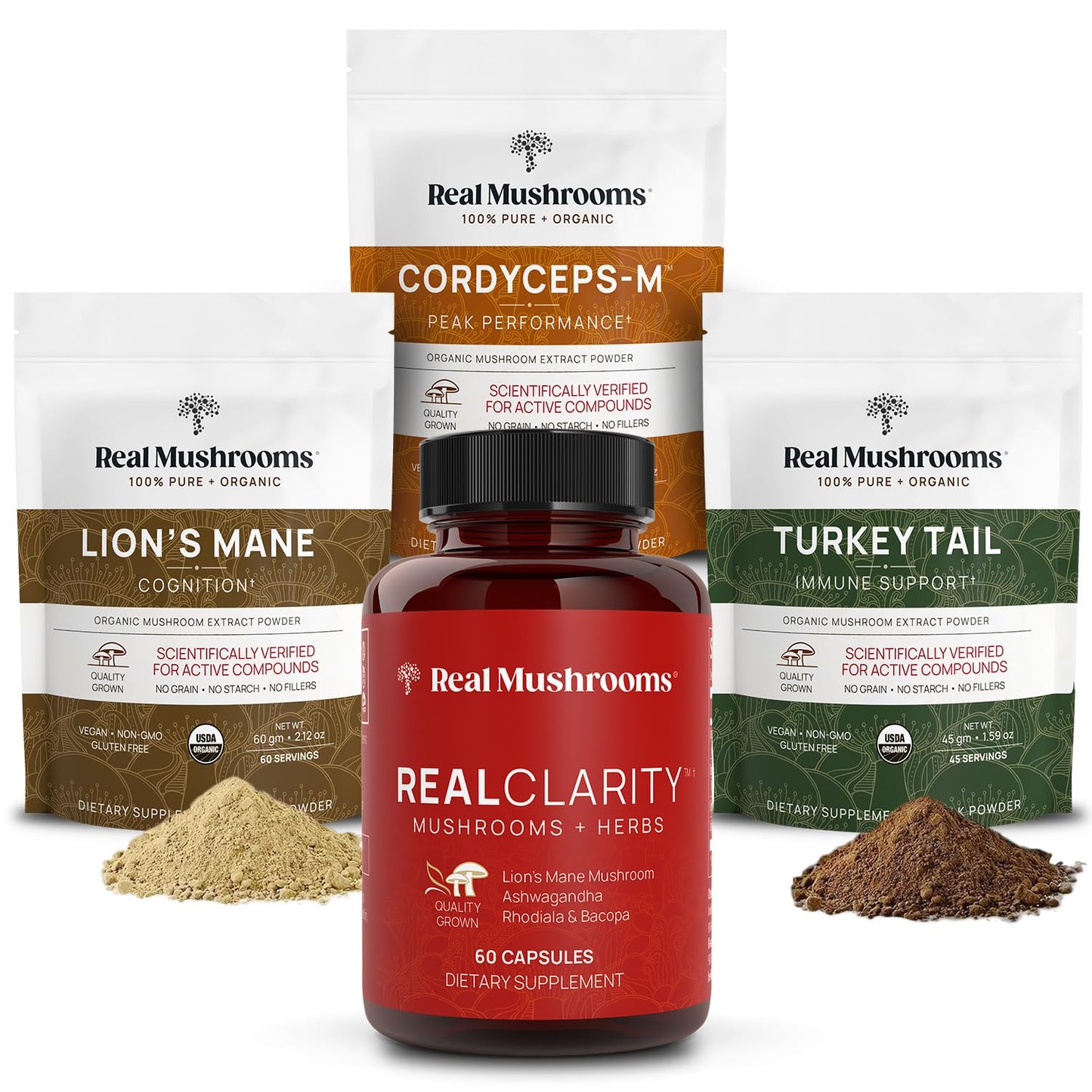 Real Mushrooms RealClarity 3 Capsules