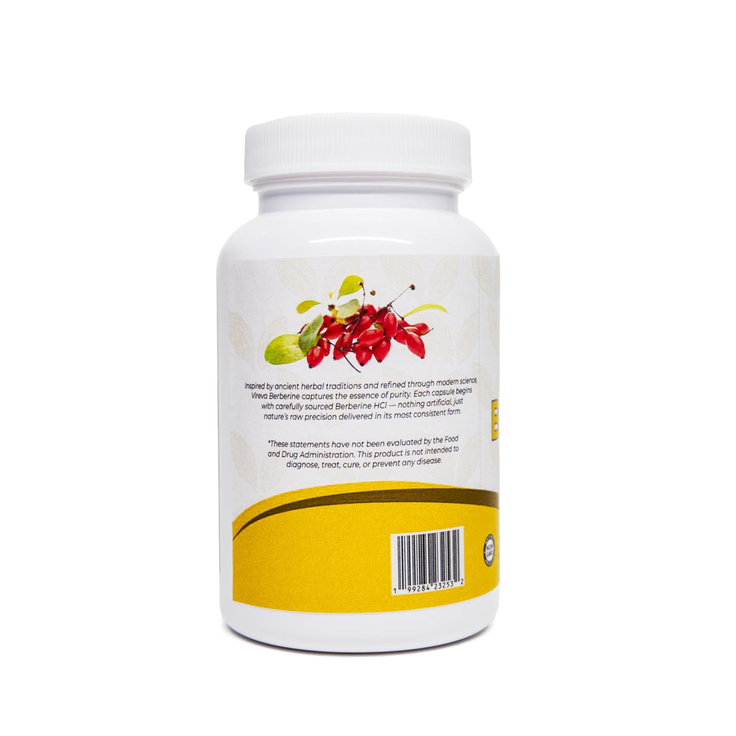 Vireva Berberine 1200 mg Capsules, 60 Count