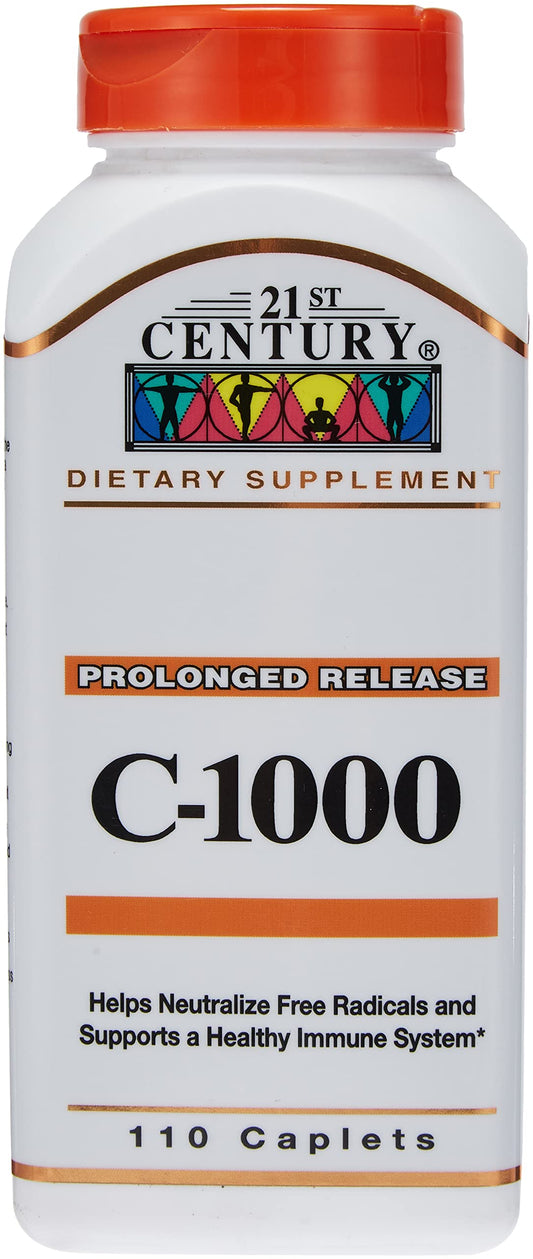 21st Century C-1000 Prolonged Release Vitamin Supplement Tablet 110 Tablets