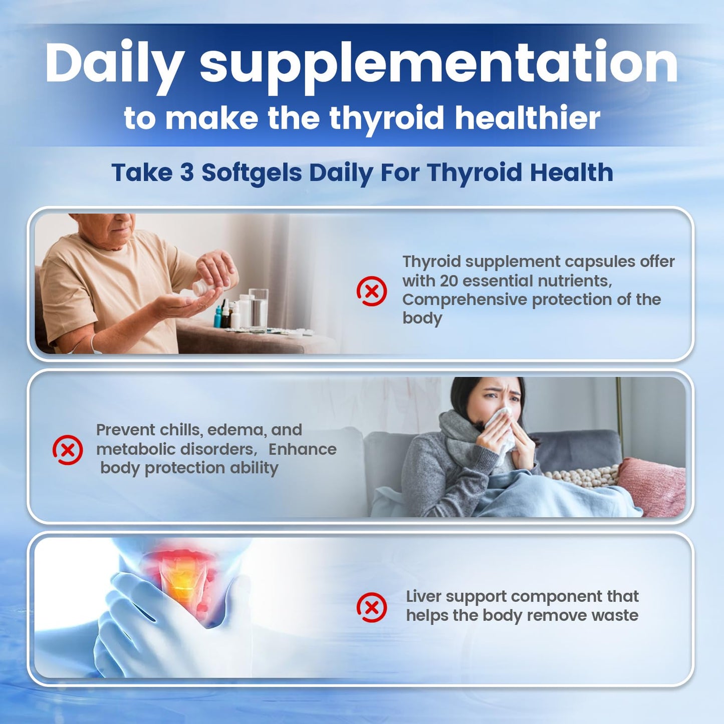 VivoNu Thyroid Support Supplement Capsule, 1 Count