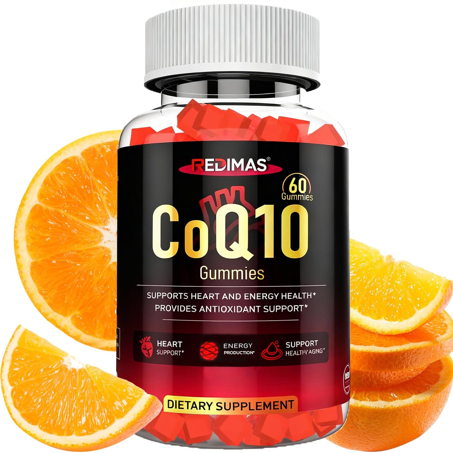 Redimas CoQ10 Gummies 60 Gummies