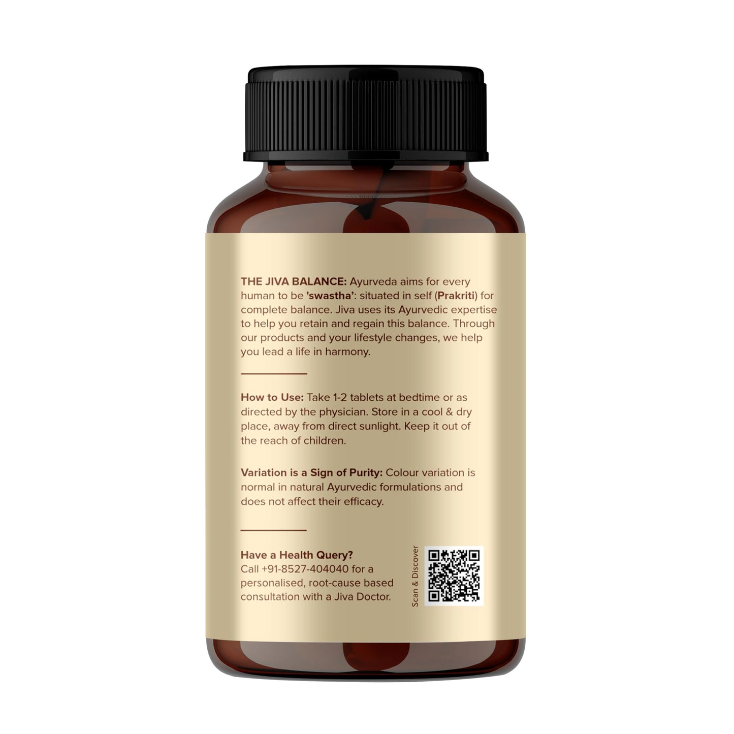 Jiva Ayurveda Sleep Well Plus 120 Tablets