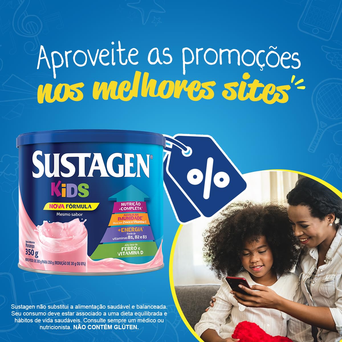 Sustagen Kids Strawberry Food Supplement Powder 13.3