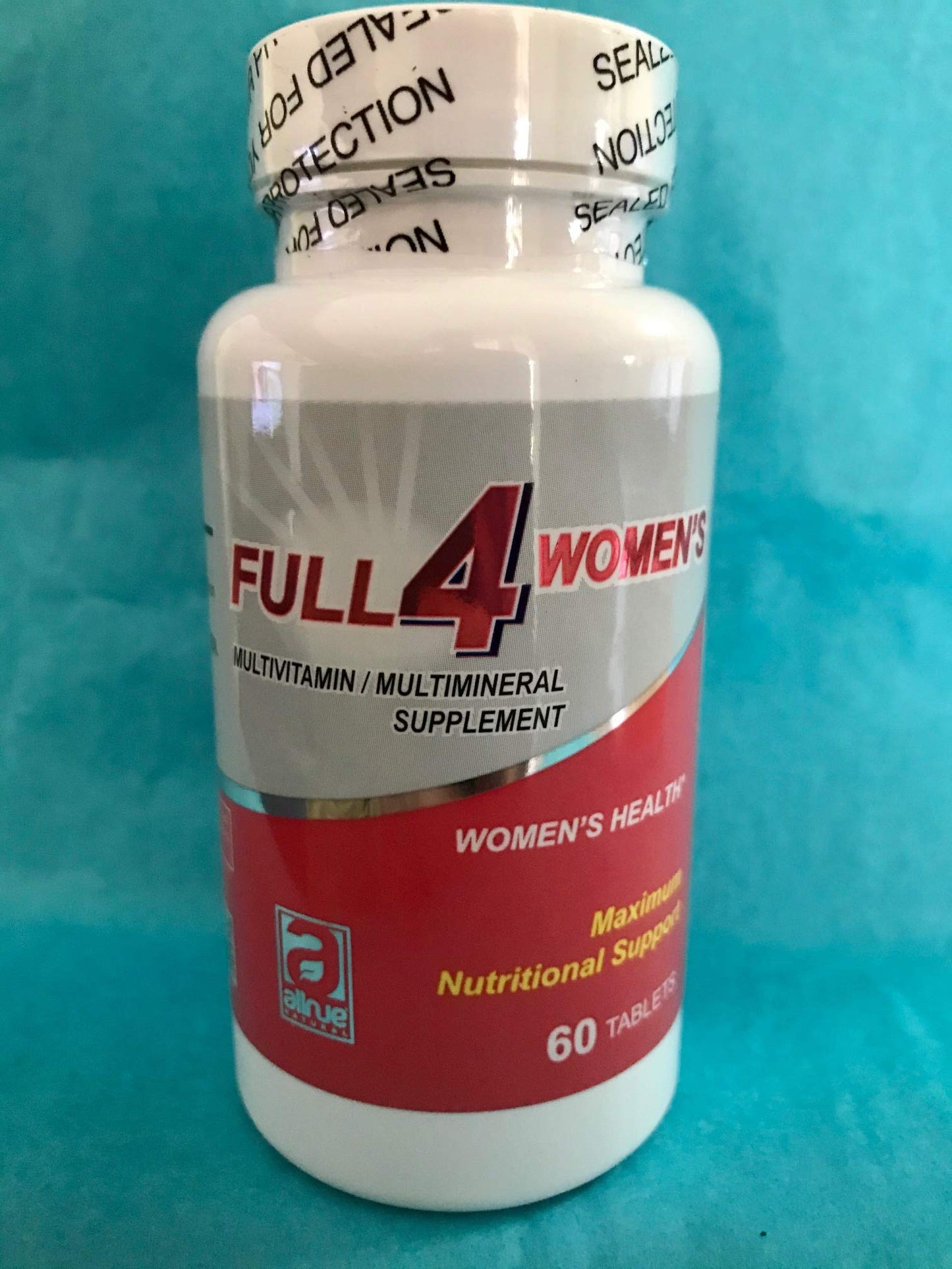 All Nue Full 4 Women's Multivitamin/Multimineral Supplement Tablets, 8 Count