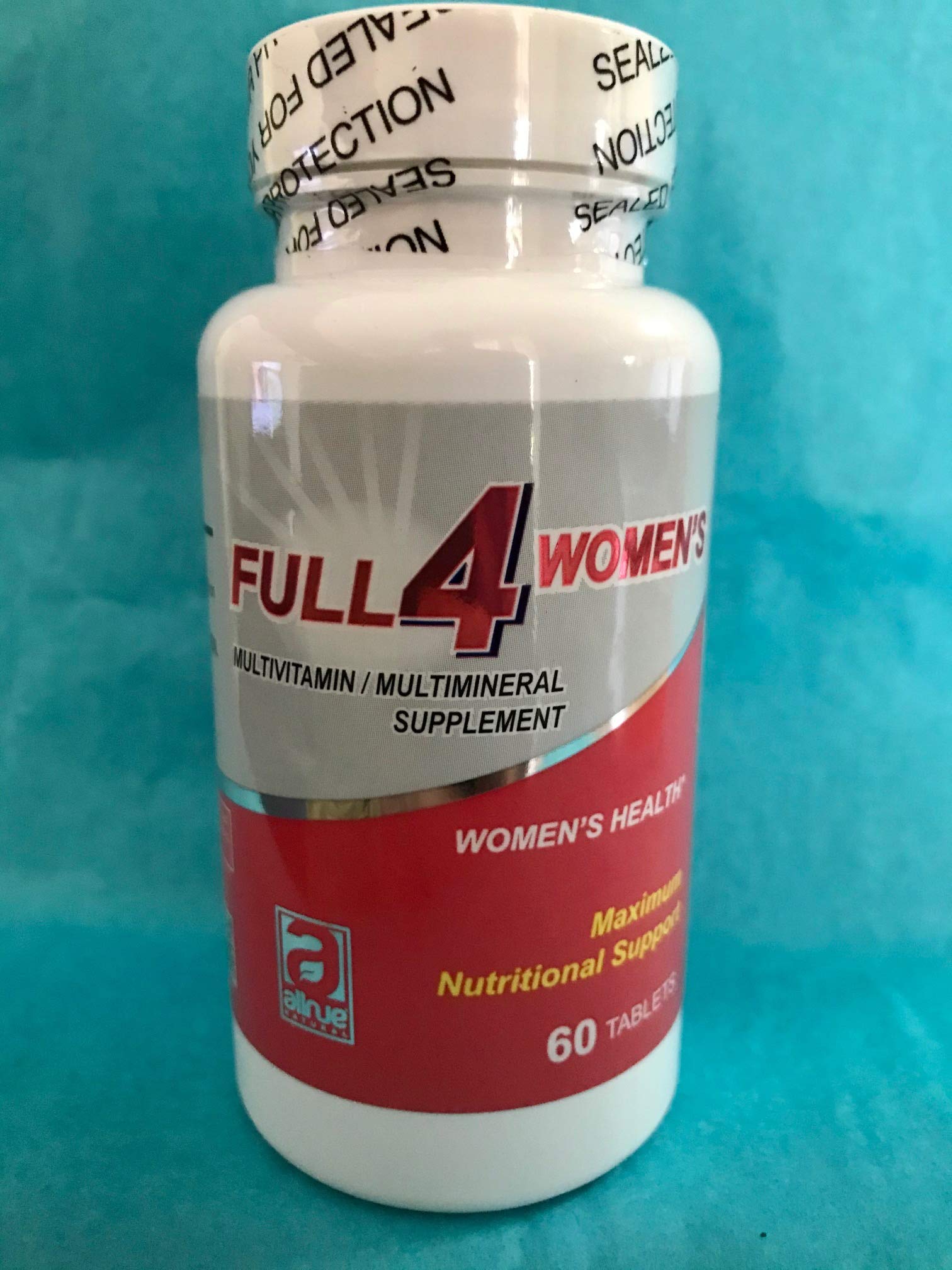 All Nue Full 4 Women's Multivitamin/Multimineral Supplement Tablets, 8 Count