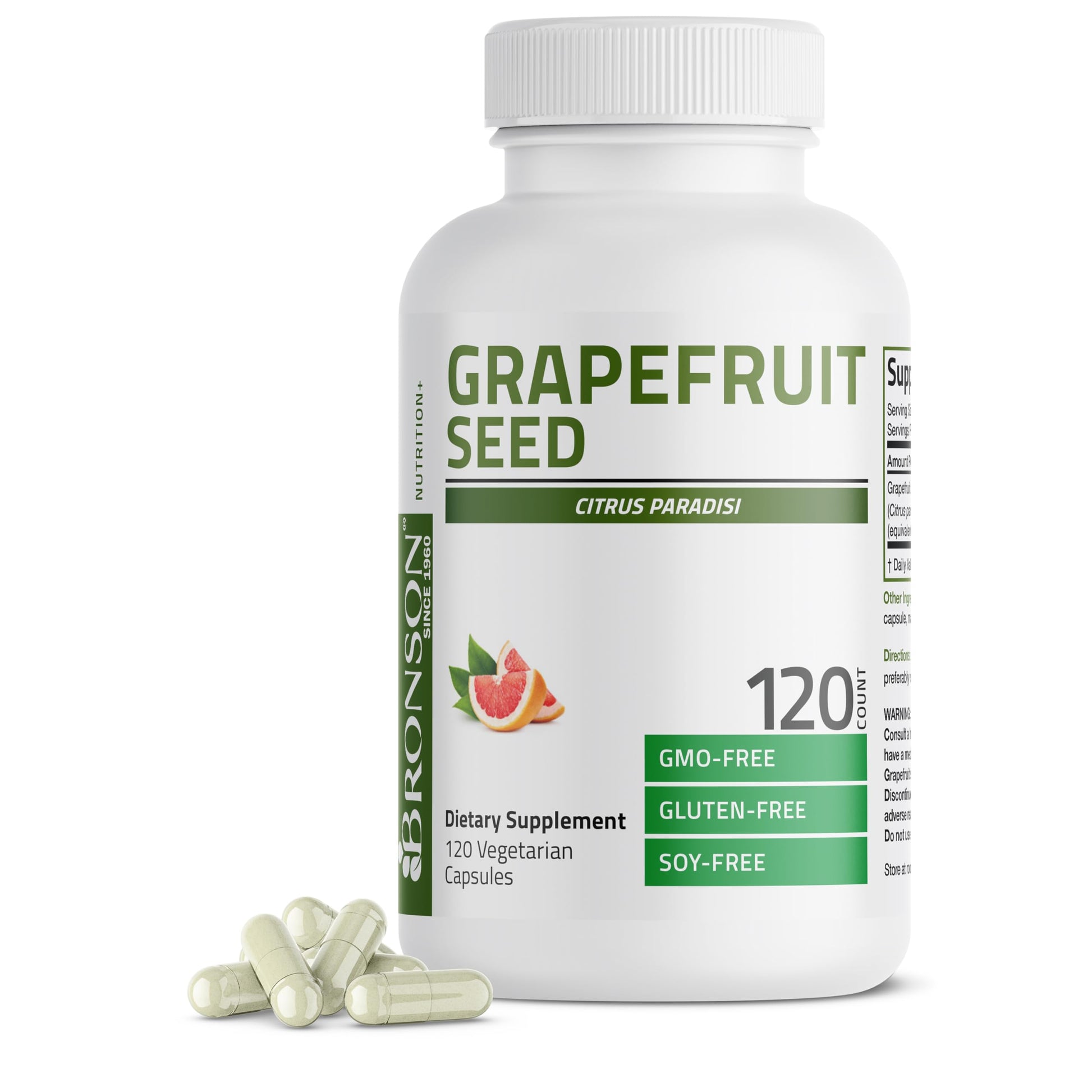 Bronson Grapefruit Seed Extract Capsules 120
