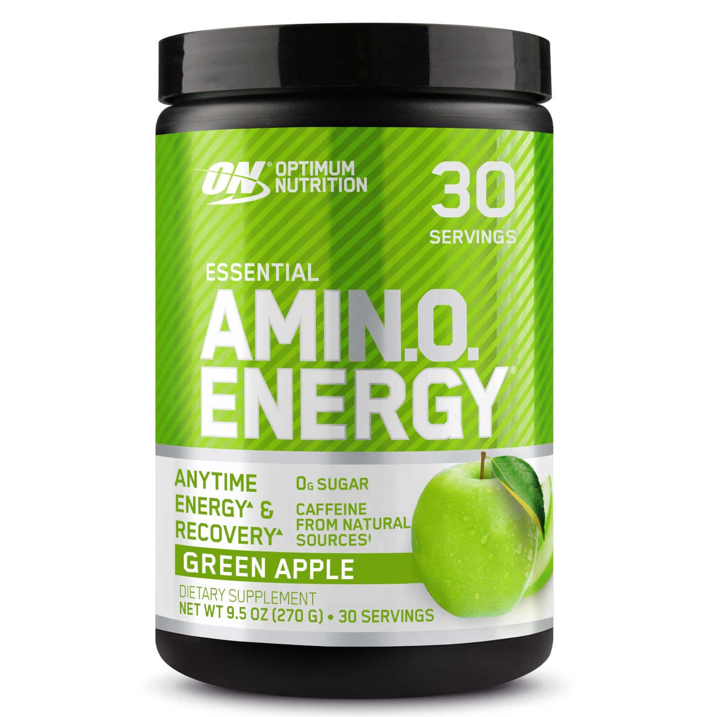 Optimum Nutrition Amino Energy Powder Green Apple 9.5 oz