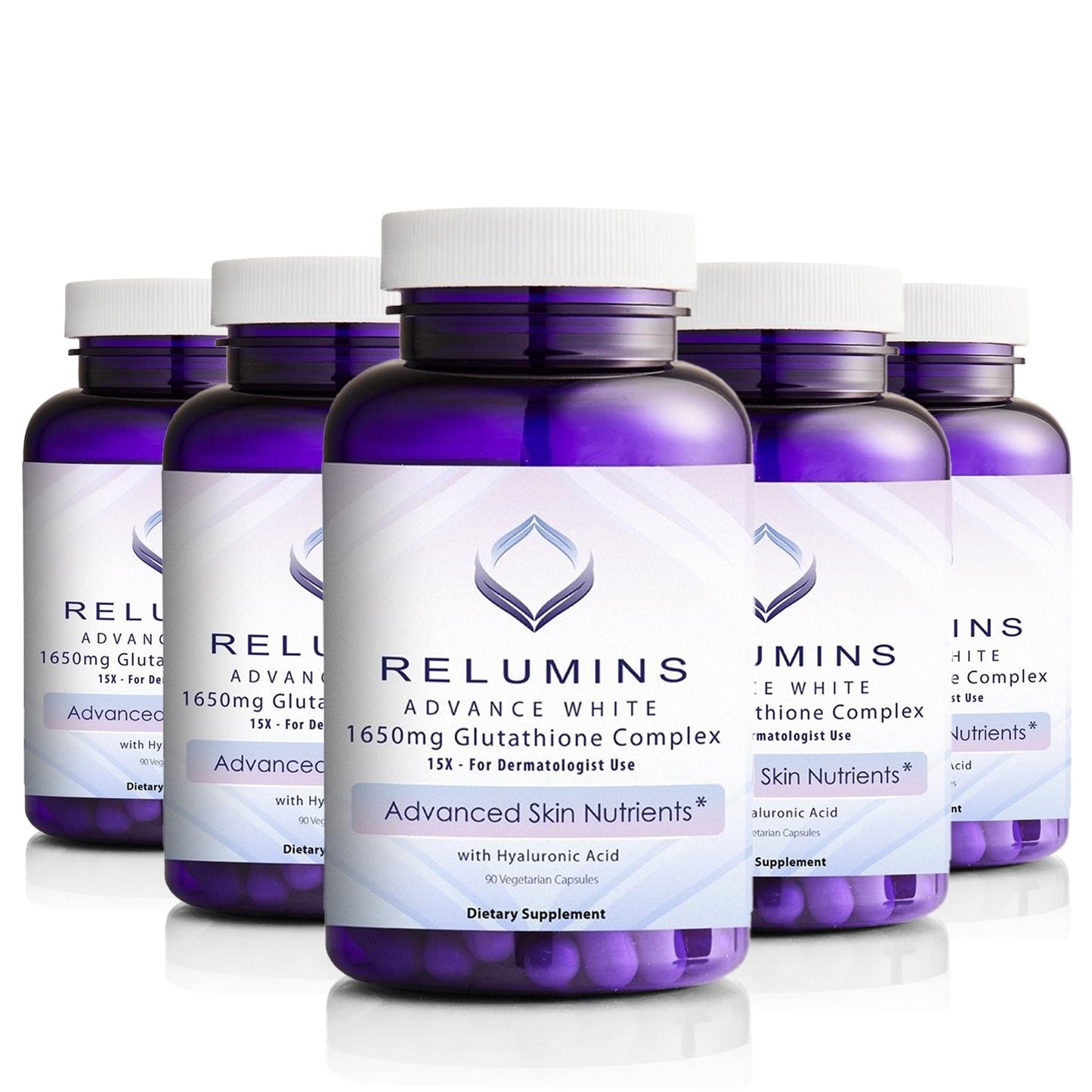 Relumins L-Glutathione Complex 1650mg 450 Capsules