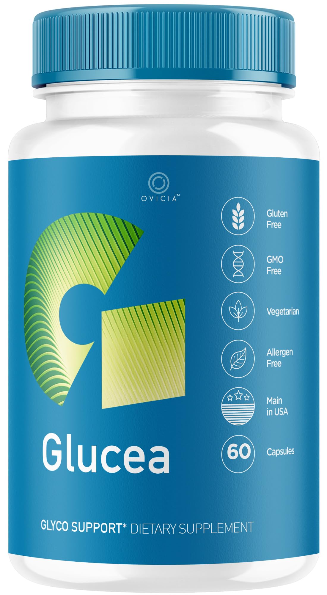 OVICIA Glucea Capsules 60 Count