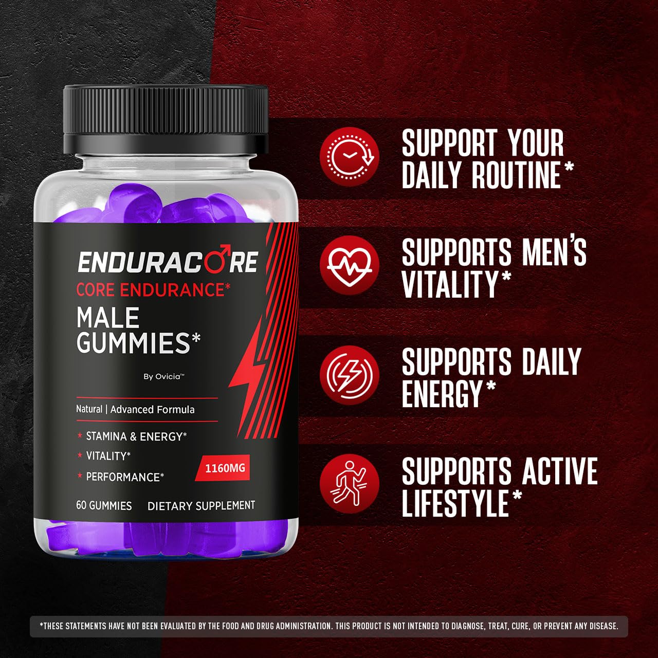 OVICIA Enduracore Gummies 120 Gummies