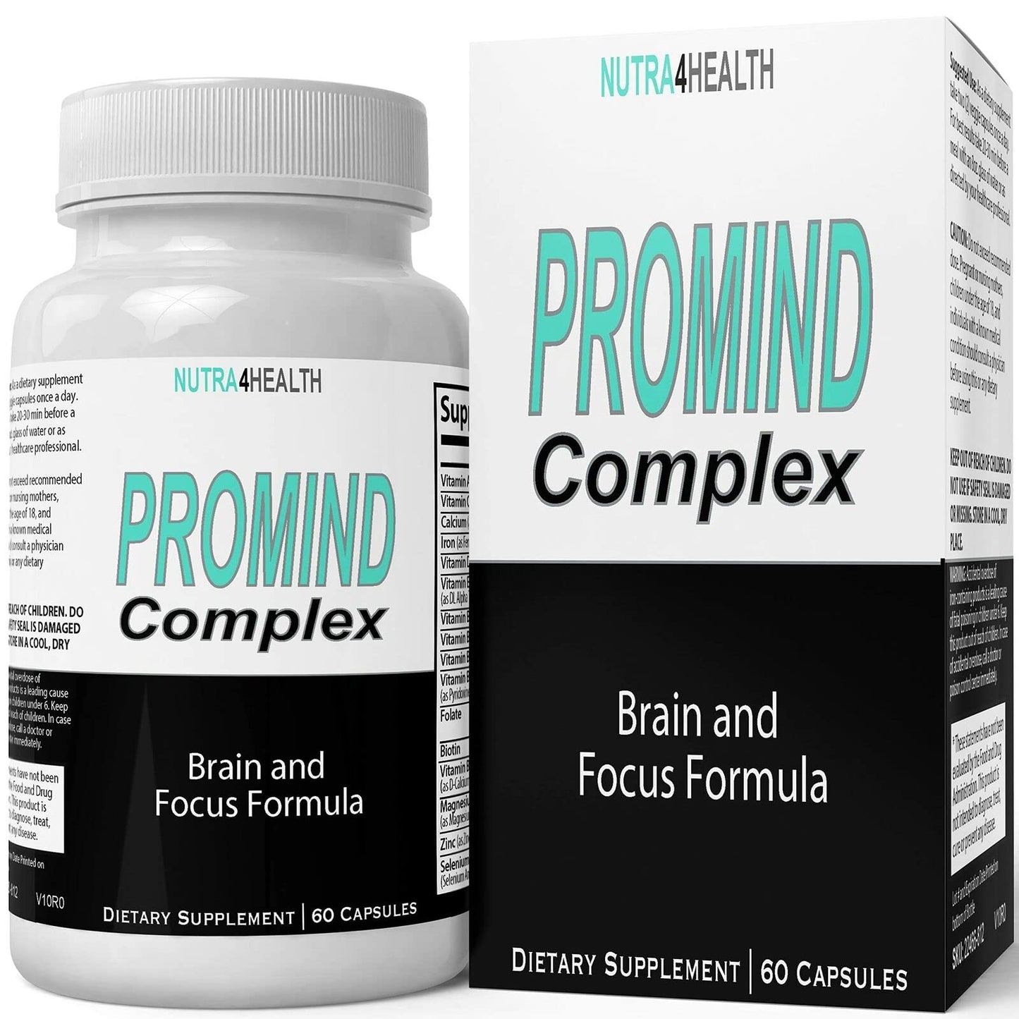 Nutra4health Pro Mind Complex Mind Tech Nootropic Capsule, 60 Capsules