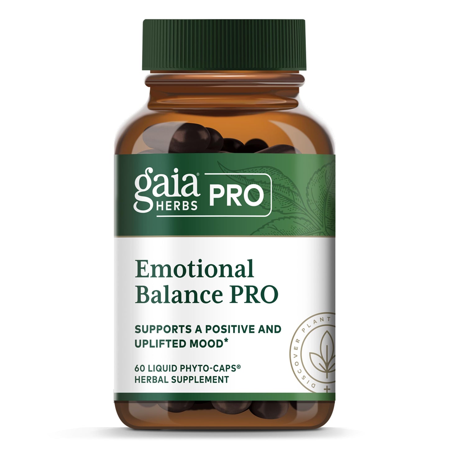 Gaia Herbs PRO Emotional Balance Capsule, 60 Count