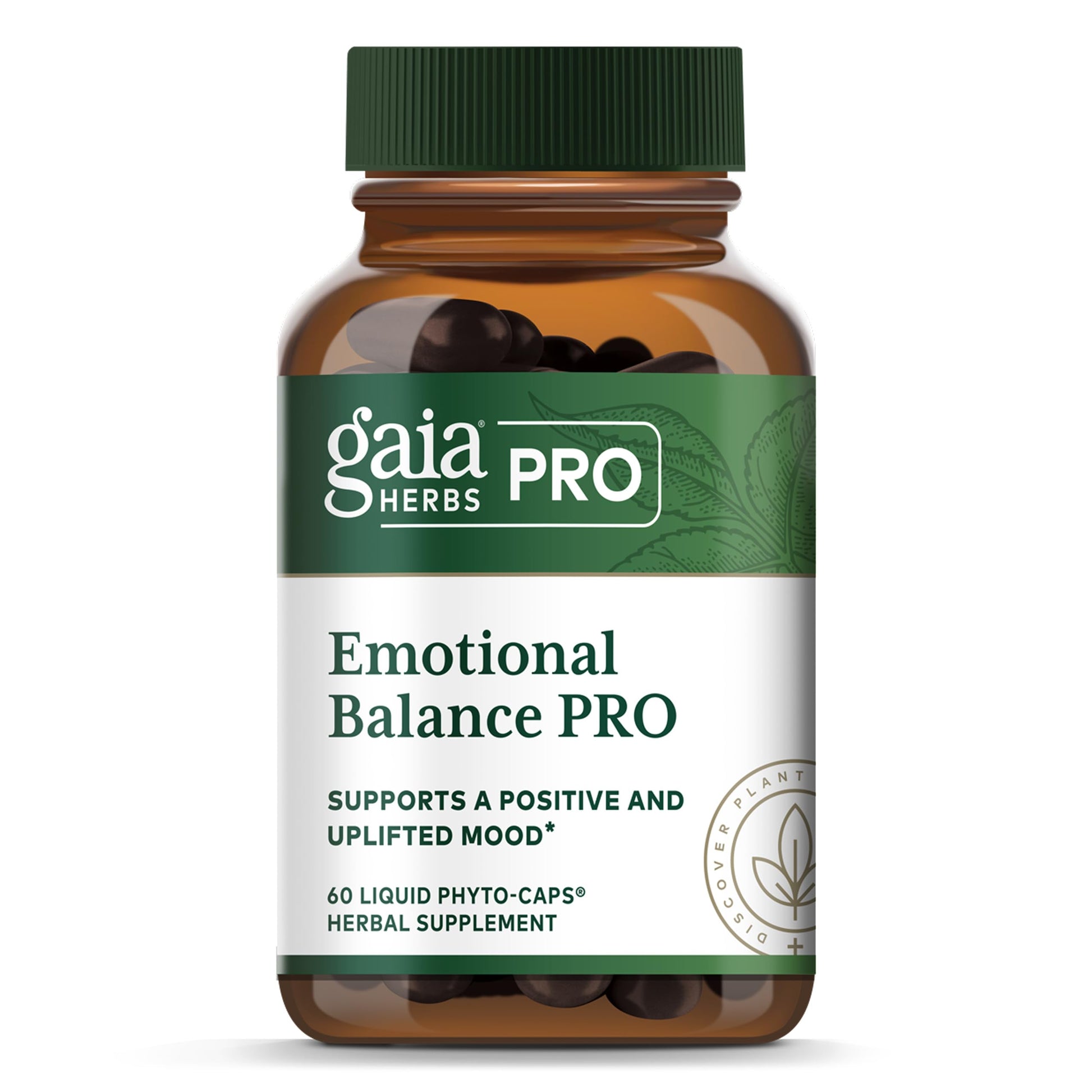Gaia Herbs PRO Emotional Balance Capsule, 60 Count