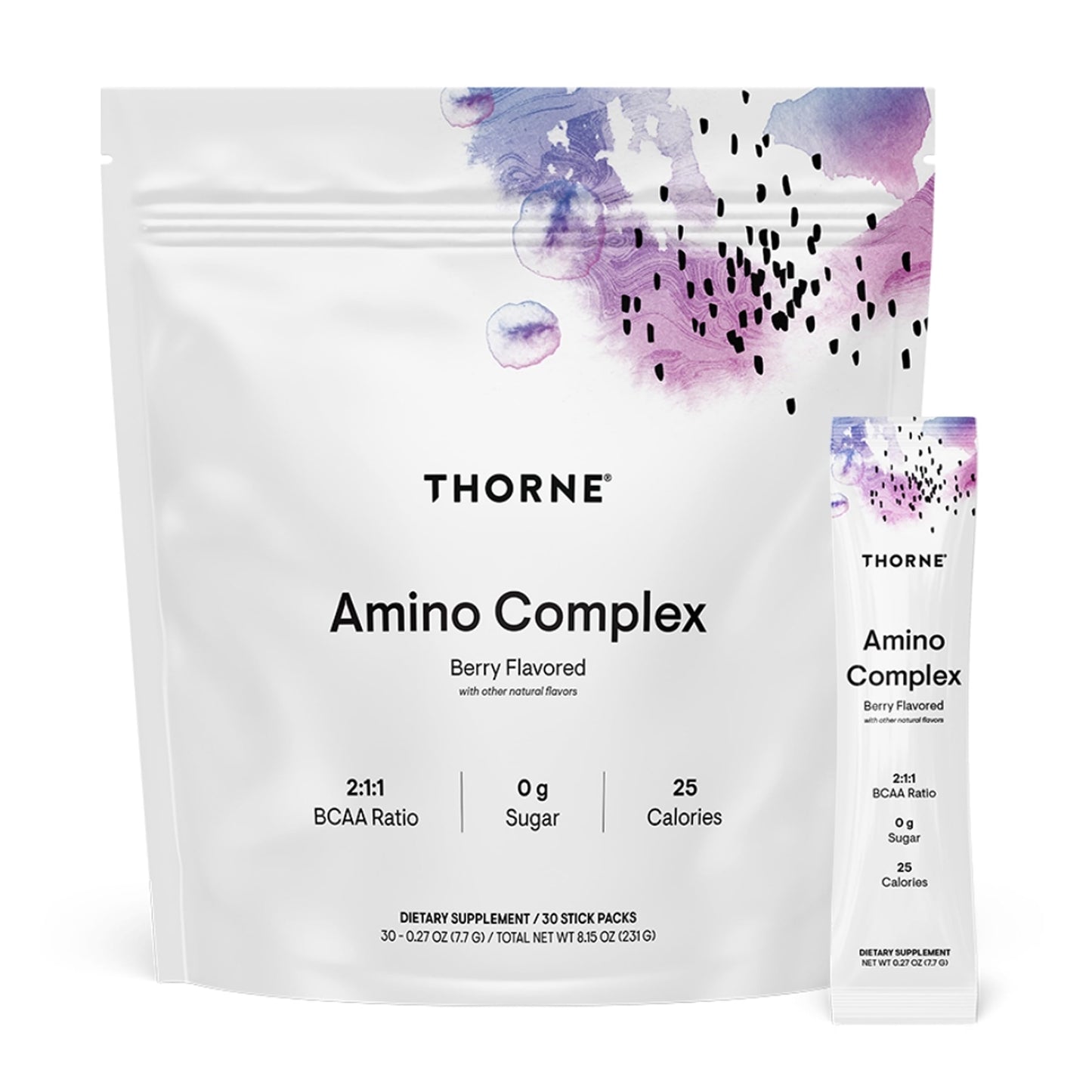 THORNE Amino Complex Powder Berry 8.15 Ounce