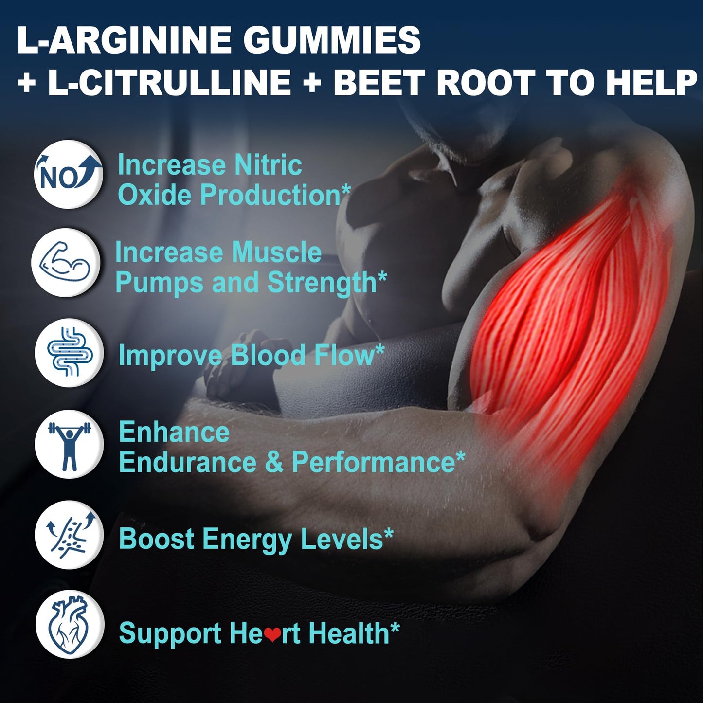 Nextdia Vitamin D3 K2 + L Arginine Gummies, 180
