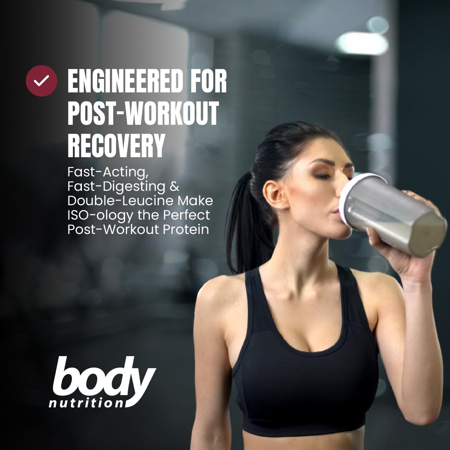 Body Nutrition ISO-Ology Leucine-Enhanced Whey Isolate Protein Powder, Chocolate Peanut Butter Cup Flavor, Grass-Fed, 64 Servings