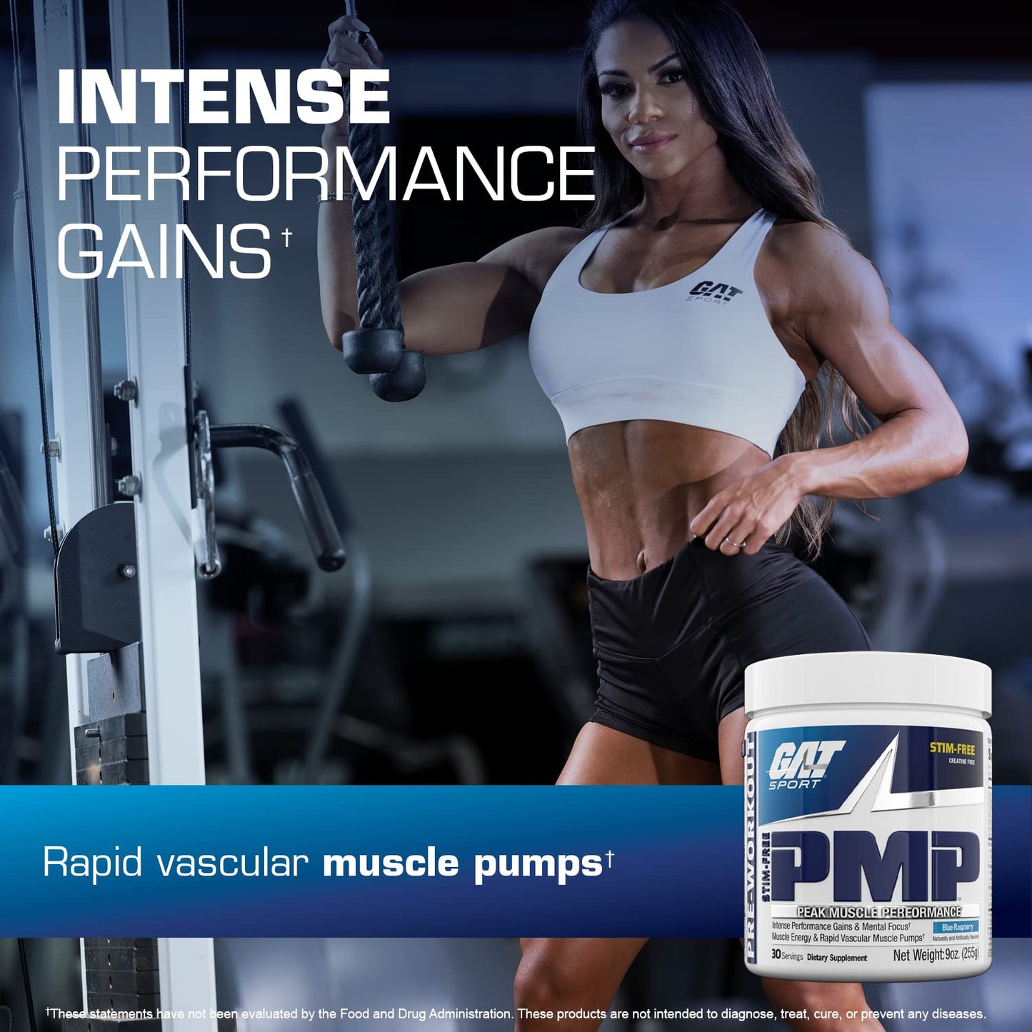 GAT SPORT PMP Pre-Workout Powder 9 Ounce
