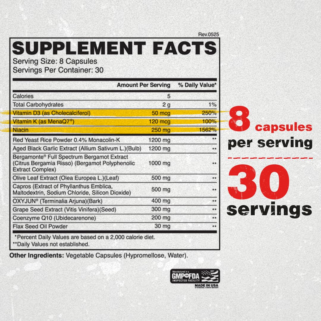 Apollon Nutrition Full of Heart – Comprehensive Cardiovascular Support Capsules 240