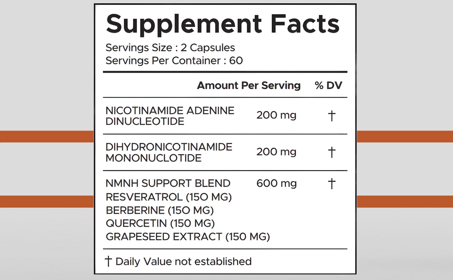 Simple Melts NMNH Dihydronicotinamide Mononucleotide Capsules 120-Count