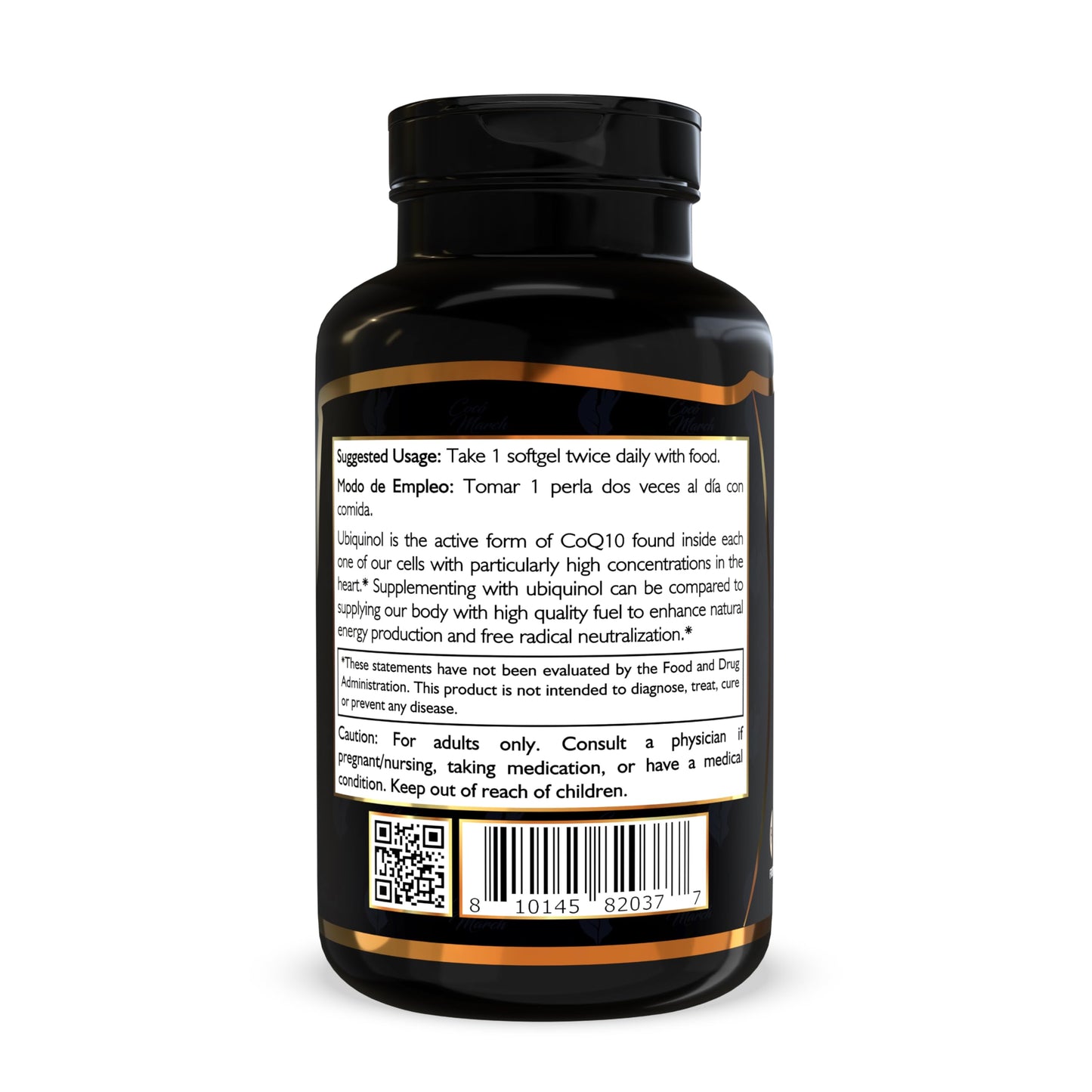 Cocó March N.M.D Activated CO-Q10 60 Softgels