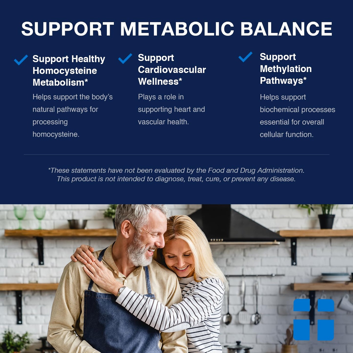 Opti + Life Homocysteine Capsules, 60 Capsules