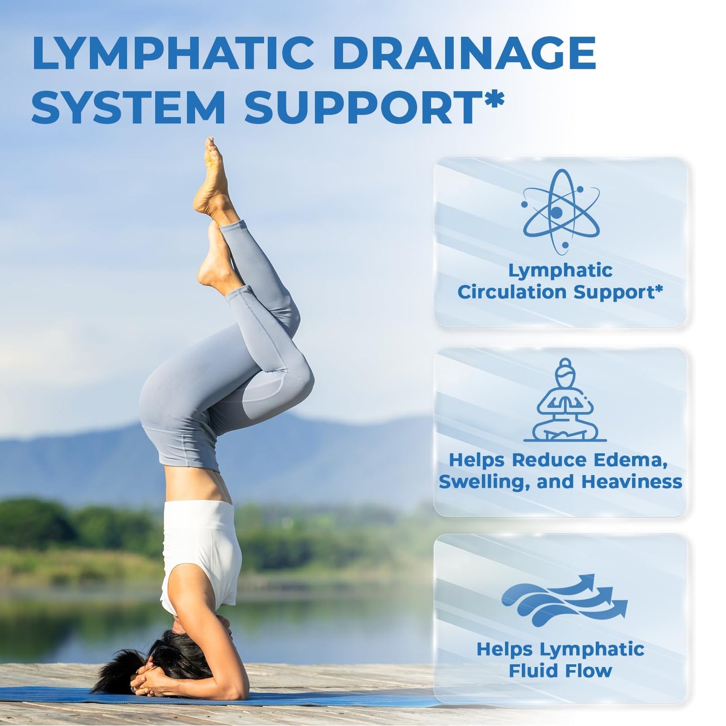 SHAPEINGIRL Lymphatic Drainage Supplement with Echinacea, Dandelion, Burdock, Bromelain, Cleavers & Milk Thistle, 90 Capsules