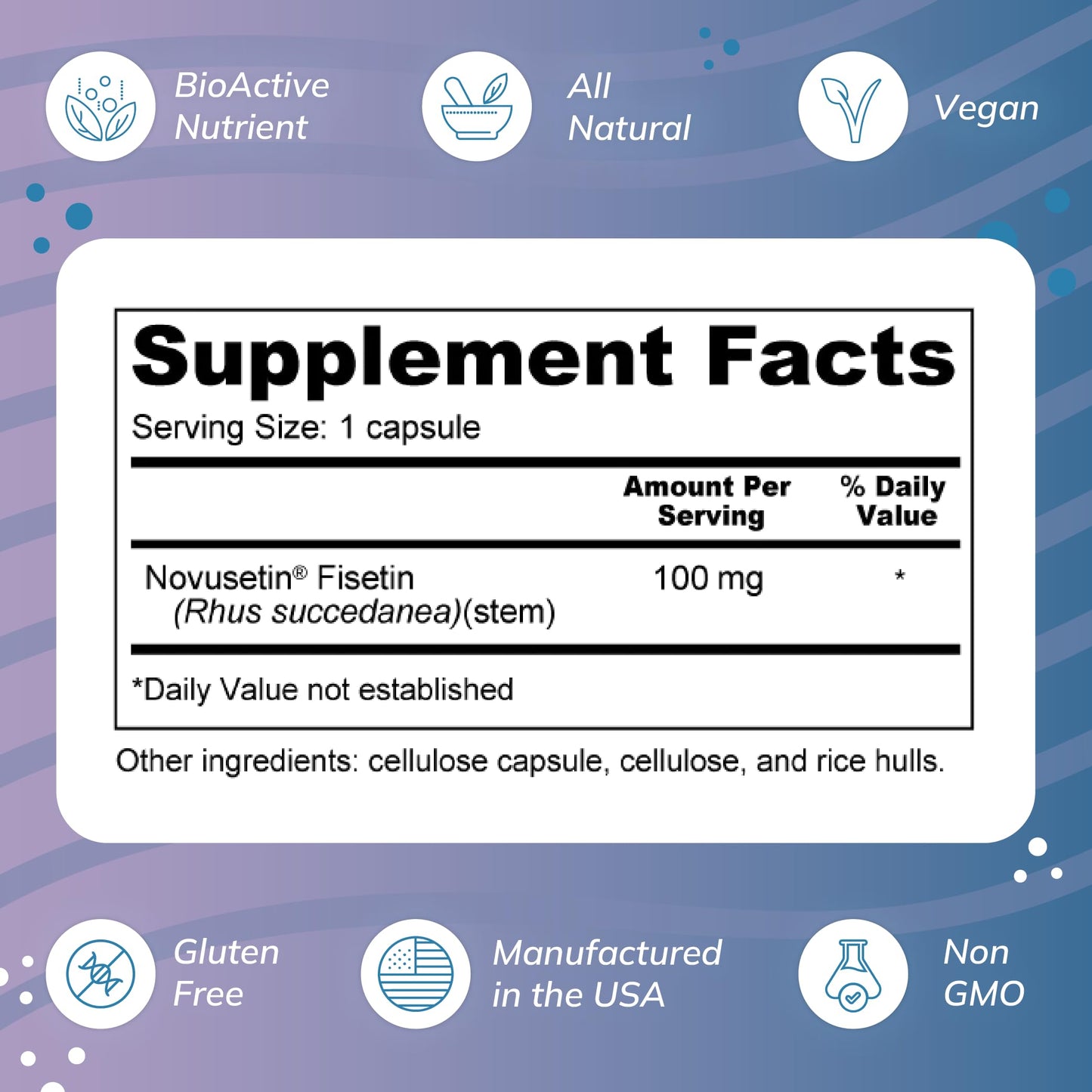 Wellness Resources Fisetin Capsule 90 Capsules