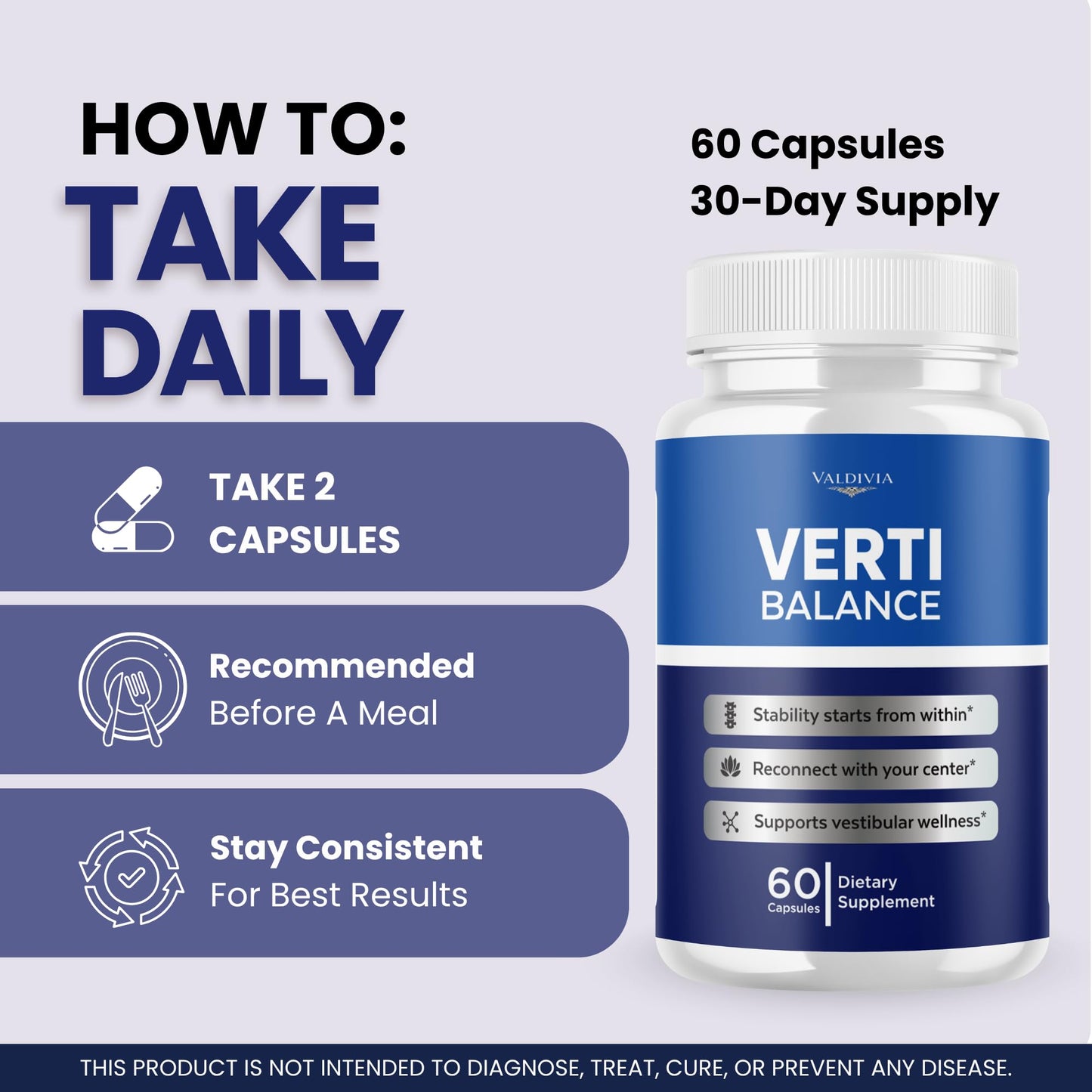 Valdivia Vertibalance Capsules 60 Count