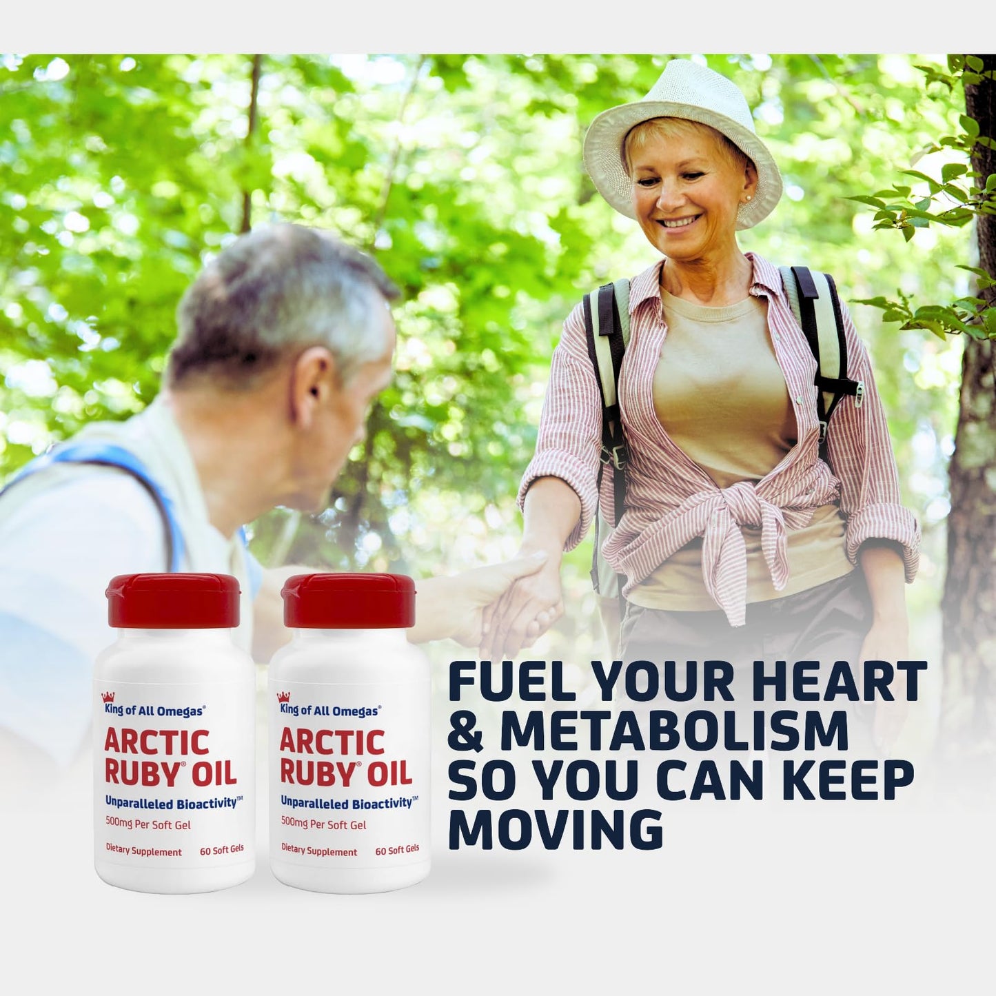 Immunocorp Arctic Ruby Oil Omega-3 Softgels 120 Count