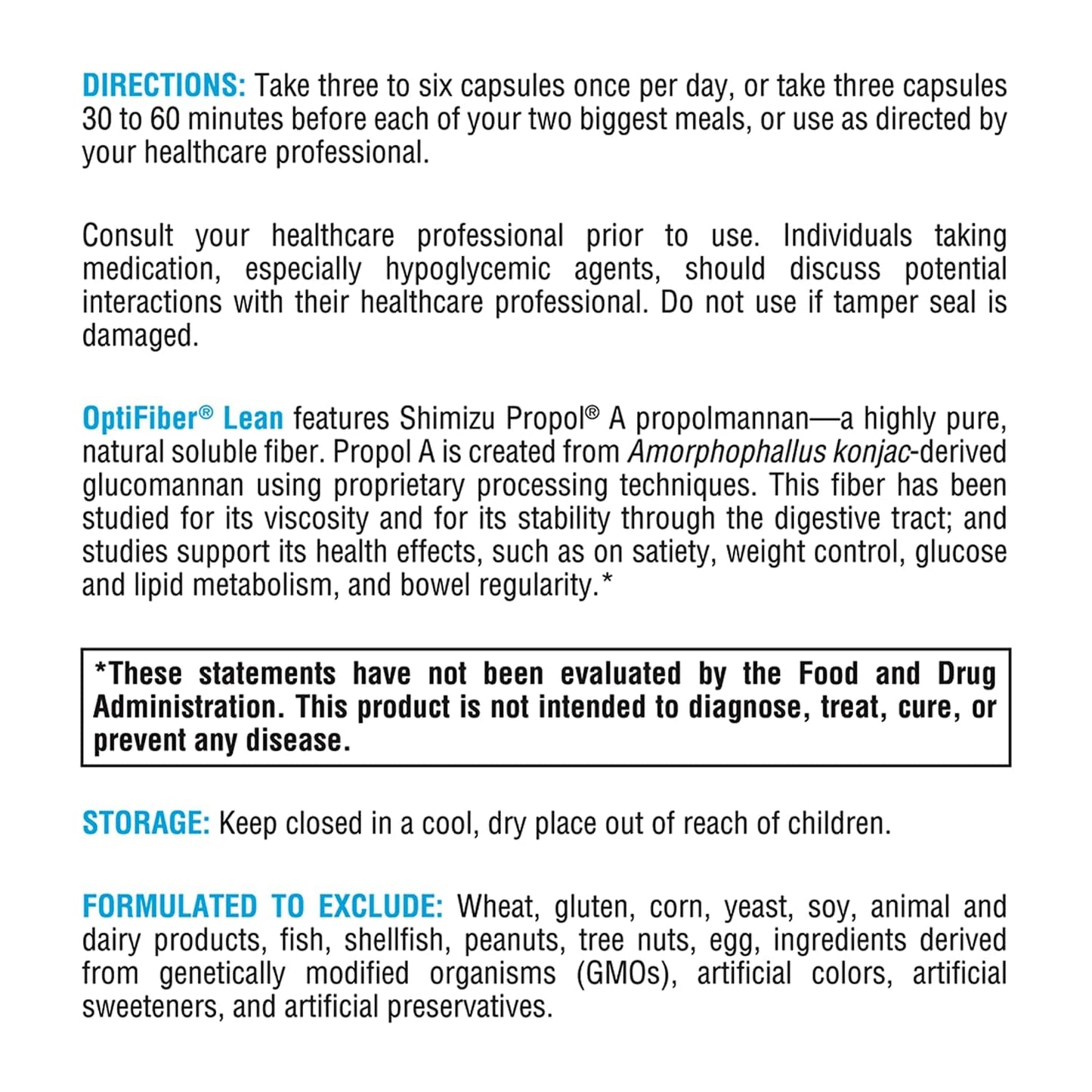 XYMOGEN OptiFiber Lean Capsule 120 Capsules