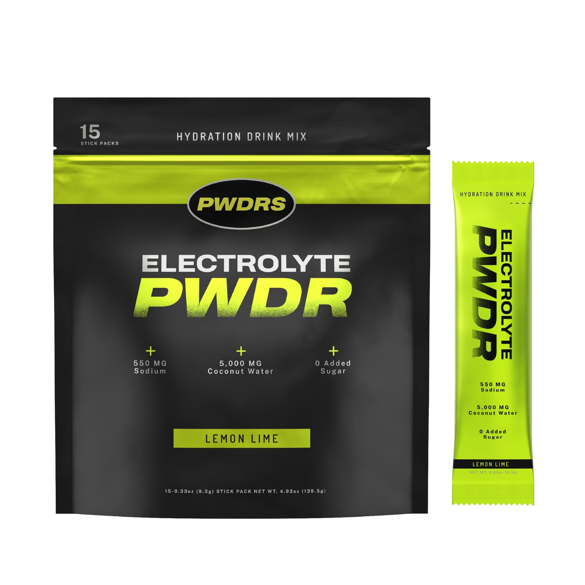 PWDRS Electrolytes Powder 15 Count