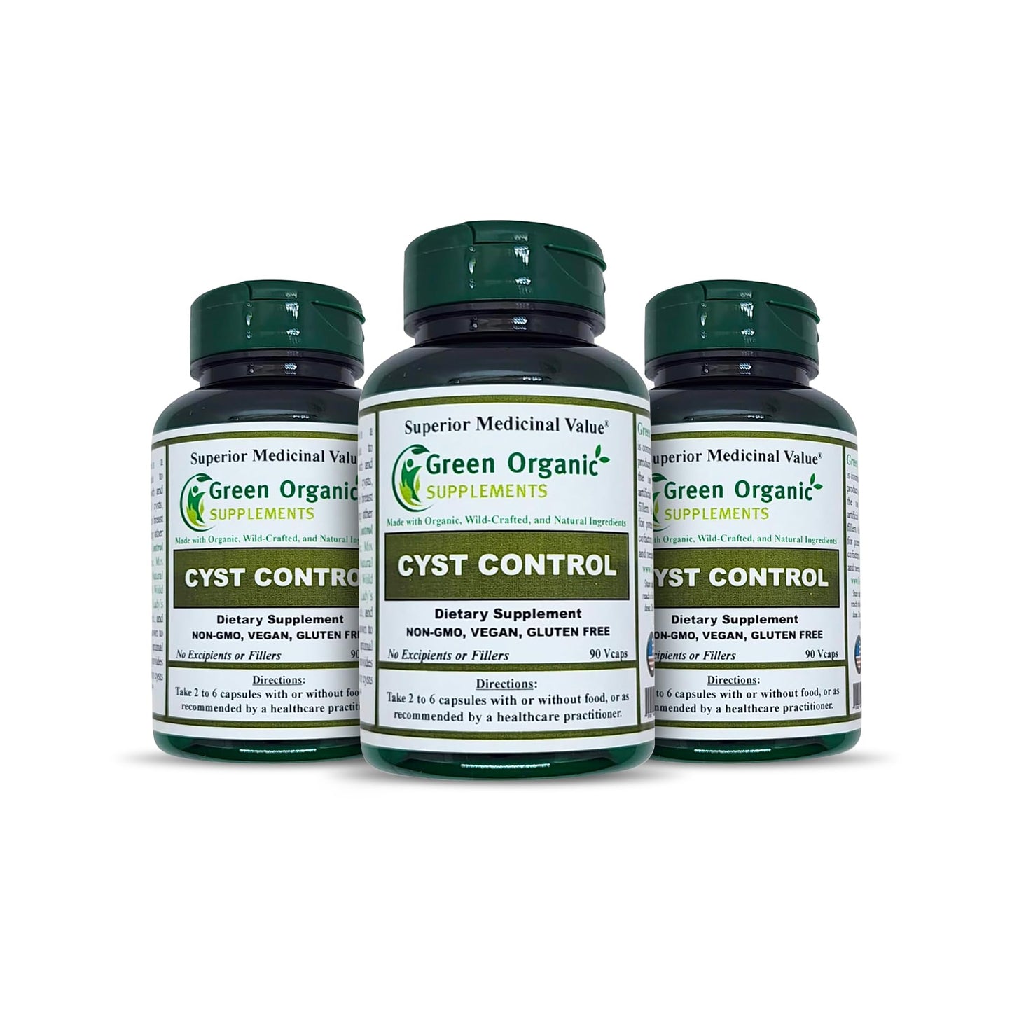 Green Organic Supplements Cyst, Breast Cyst 270 Capsules
