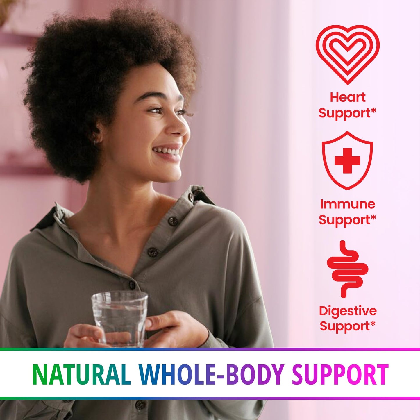 ENCAPSULATE Shiitake Capsules 1000mg – Premium Organic Fruiting Body 1:1 Extract – Adaptogen Mushroom Supplement for Heart Health, Vitality & Immune Support – 60 Count