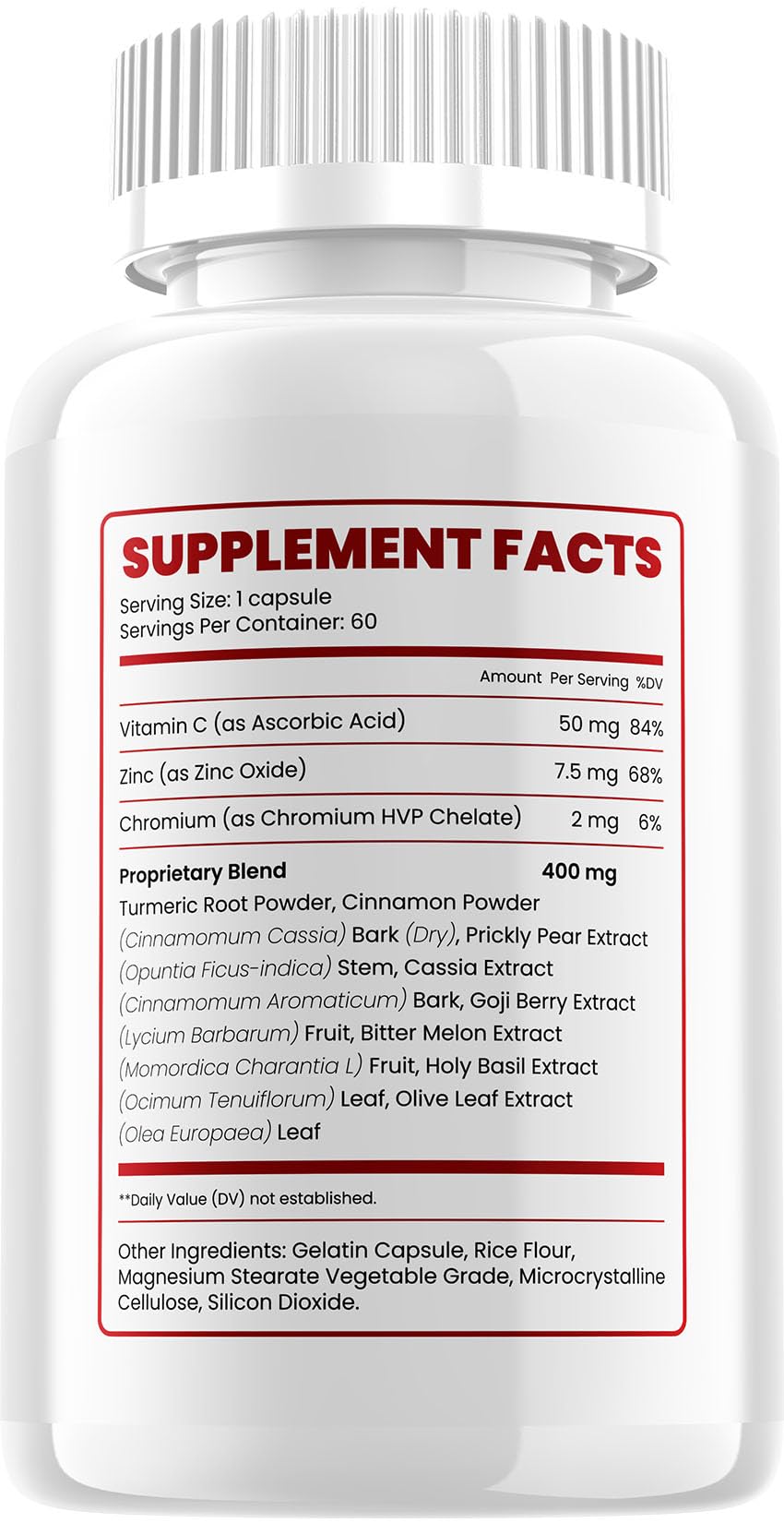 Indelo SugarWise Pro Natural Blend Daily Health Vitamins Supplement Capsules, 300 Capsules