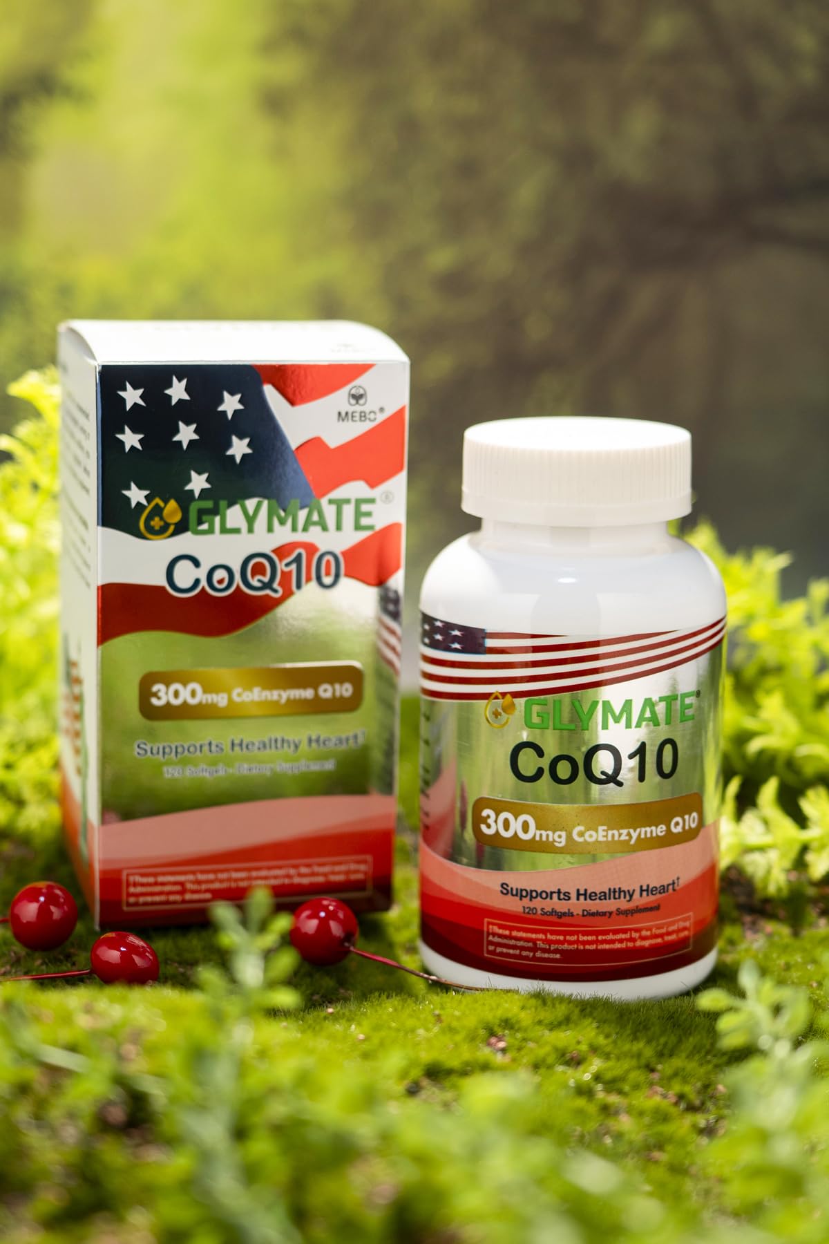 Glymate CoEnzyme Q10 300mg Softgels, 120 Count