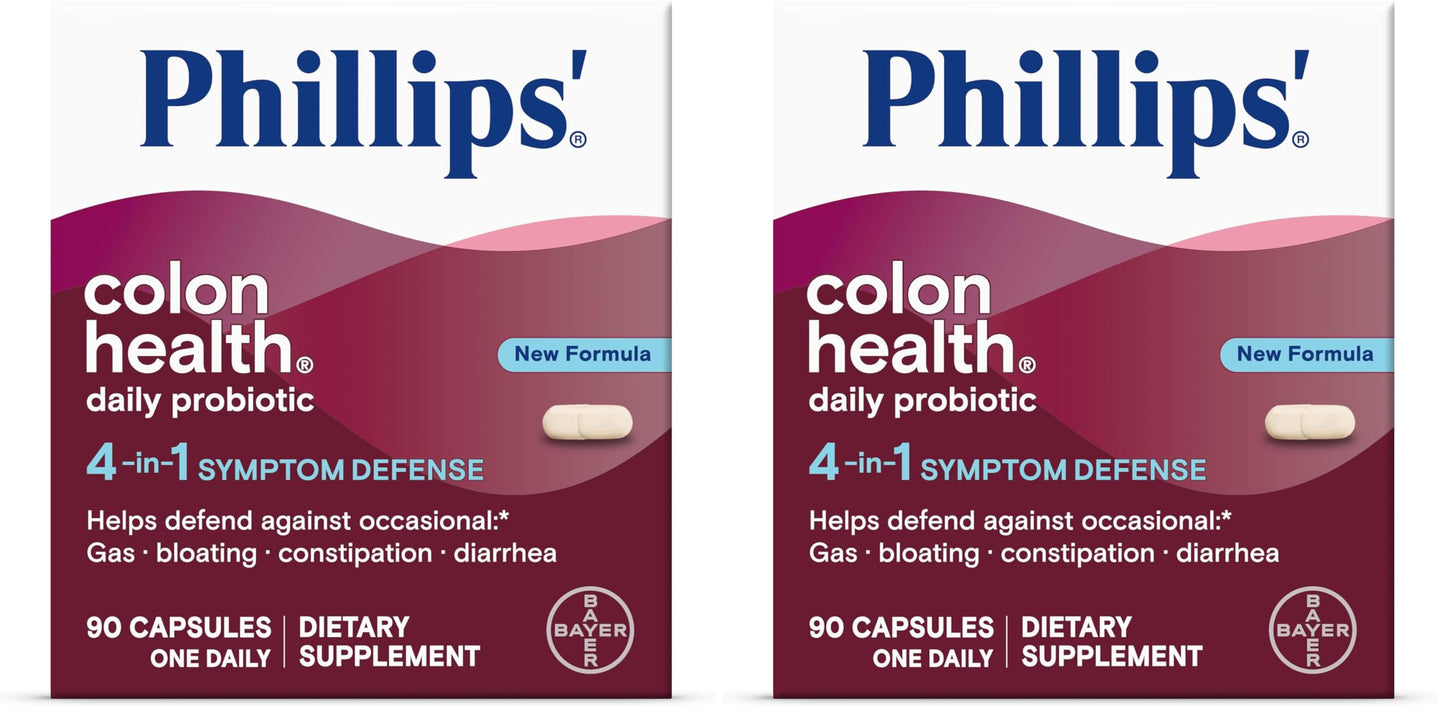Phillips' Colon Health Daily Probiotic Capsules, 180 Count