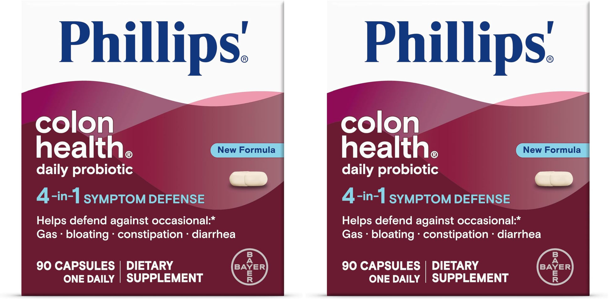 Phillips' Colon Health Daily Probiotic Capsules, 180 Count