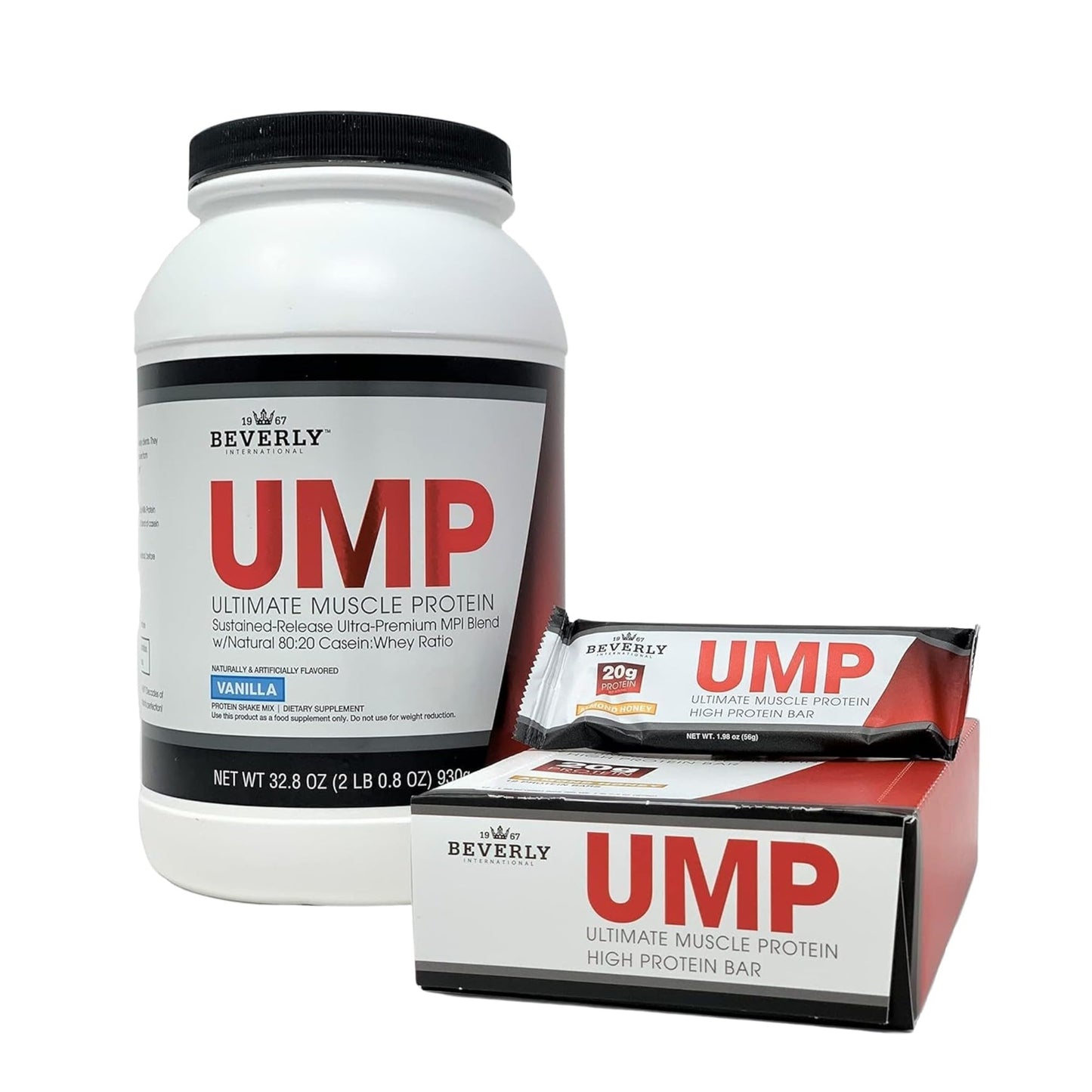 Beverly International UMP Protein Powder Vanilla, 32.8 oz