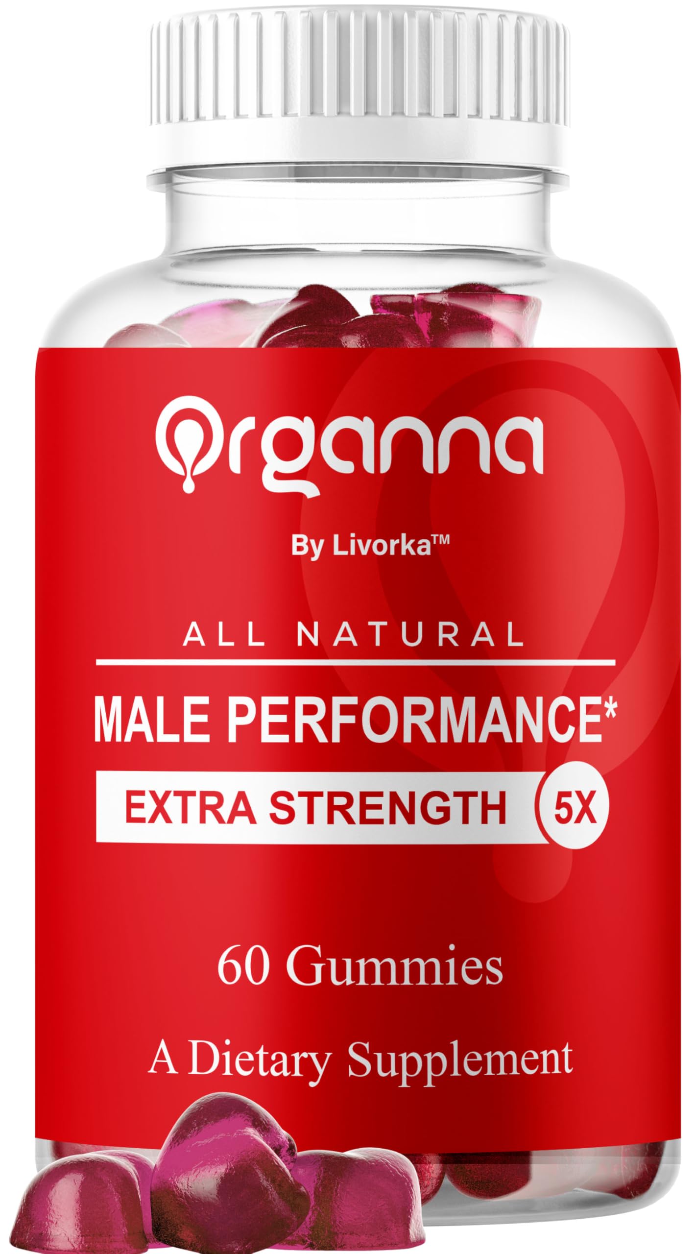 LIVORKA Organna Gummies Gummy 60 Count