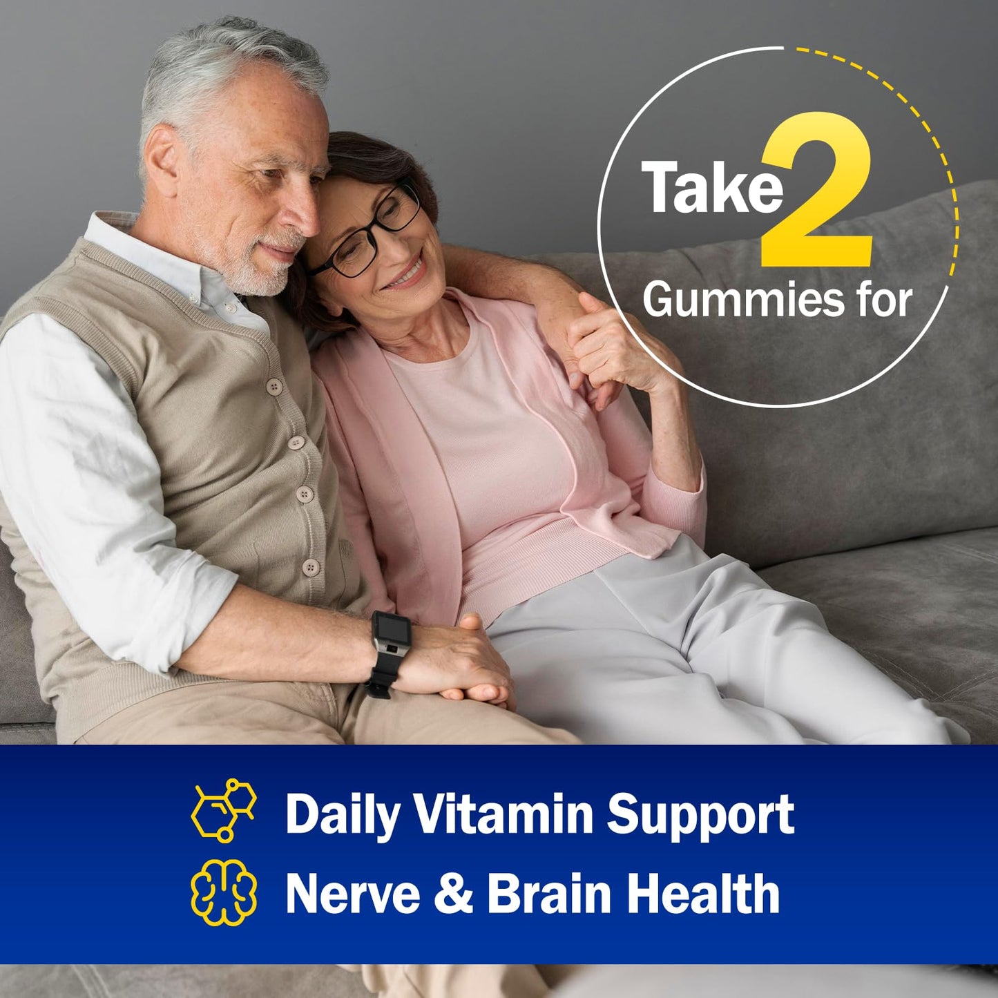 duwhot Magnesium Zinc Supplement 60 Gummies