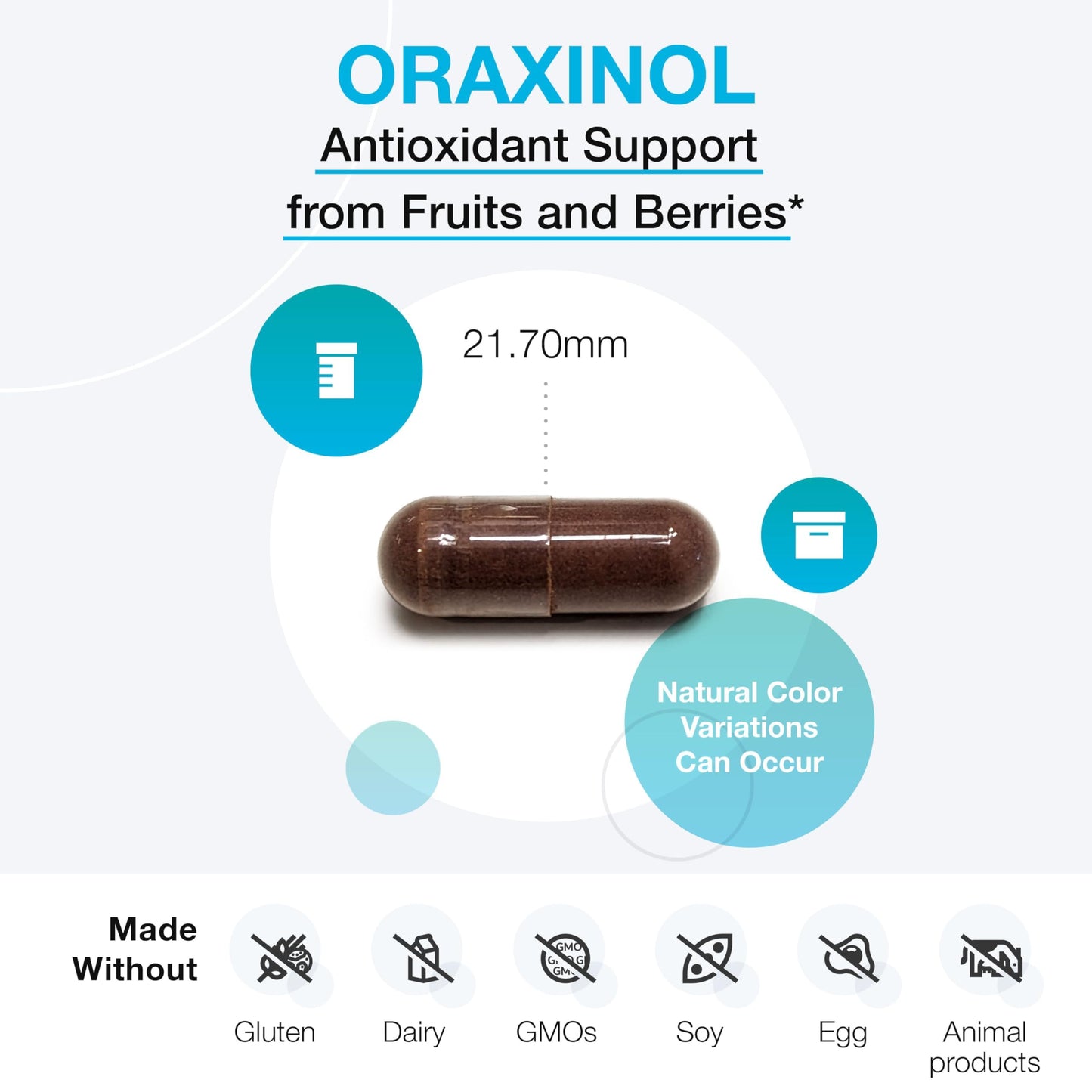 XYMOGEN Oraxinol 60 Capsules
