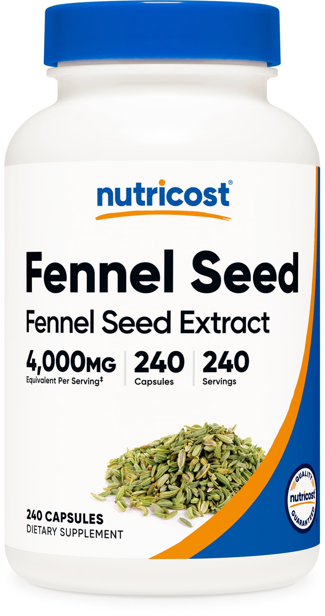 Nutricost Fennel Seed Extract 240 Capsules