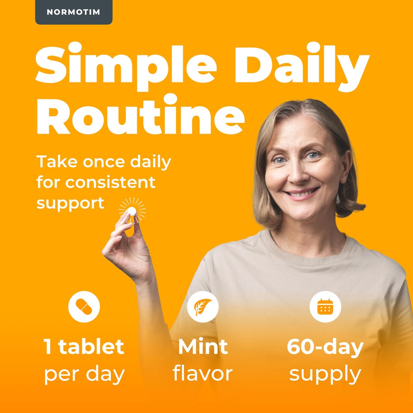 NORMOTIM Lithium Ascorbate 5mg Fast-Dissolve Tablet, 60 Count