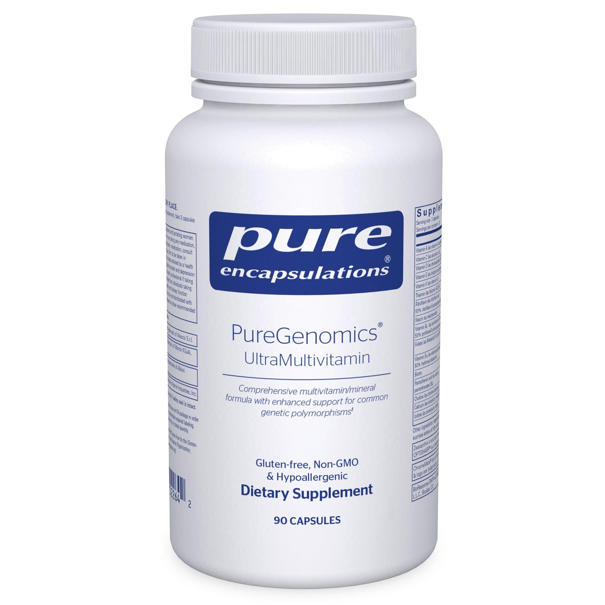 Pure Encapsulations PureGenomics UltraMultivitamin Capsules 90