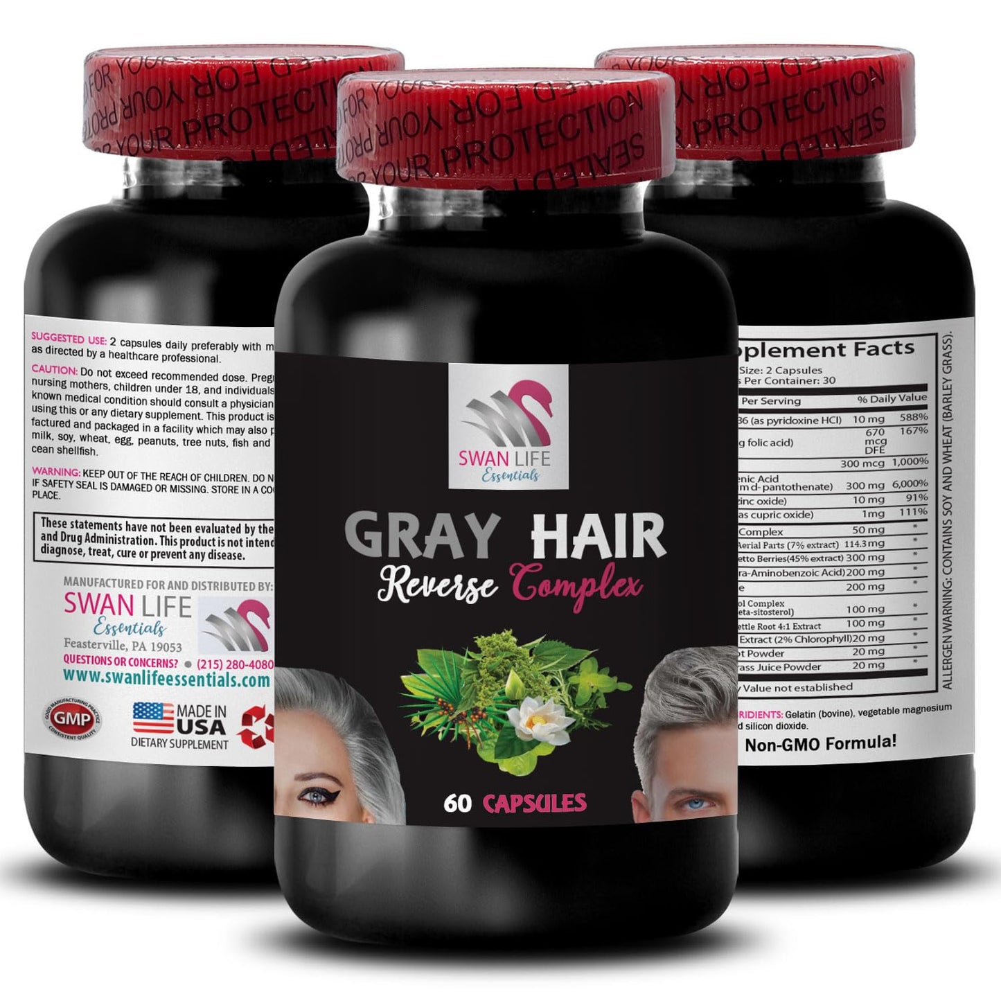 SWAN LIFE ESSENTIALS Horsetail Aerial Parts Capsules 60 Capsules