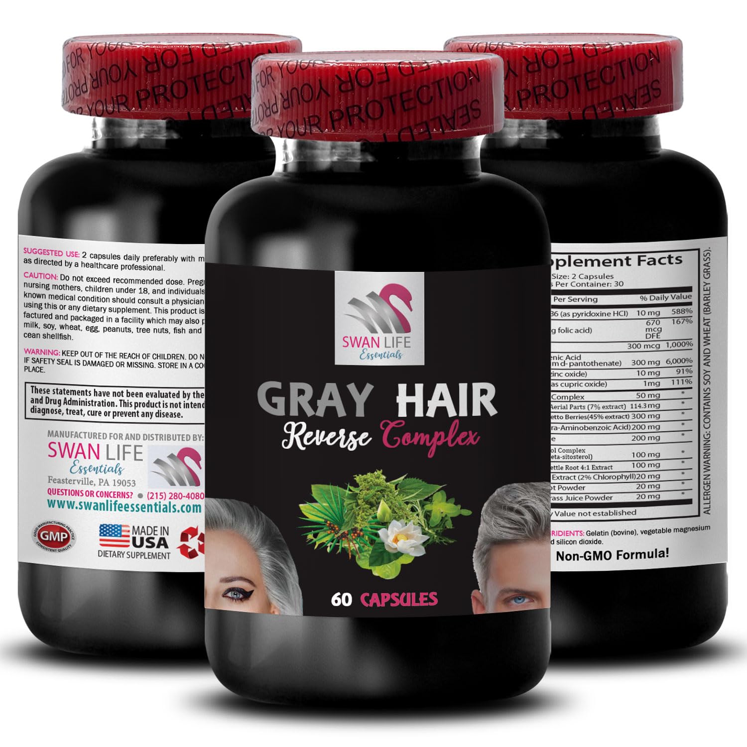 SWAN LIFE ESSENTIALS Horsetail Aerial Parts Capsules 60 Capsules