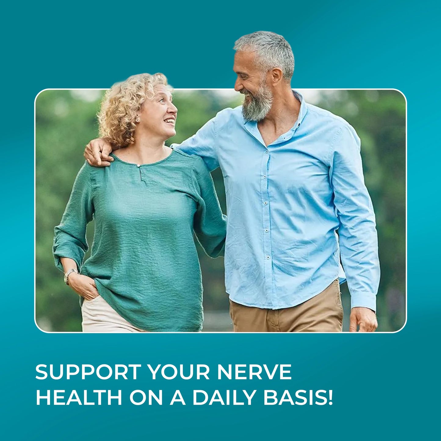 PUREHEALTH RESEARCH Nerve Regen Formula Nerve Support Supplement for Feet & Hands 60 Capsules