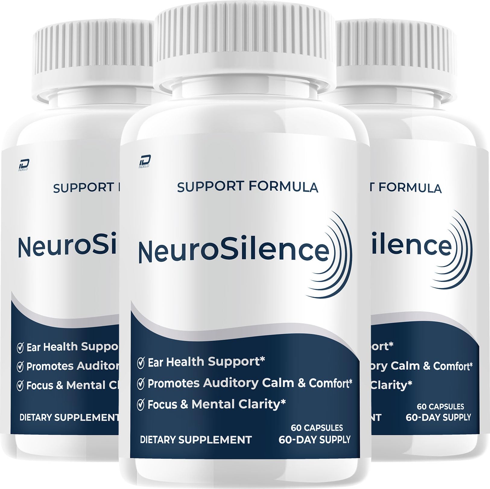 Indelo NeuroSilence Advanced Formula Supplement Capsules, 180 Capsules